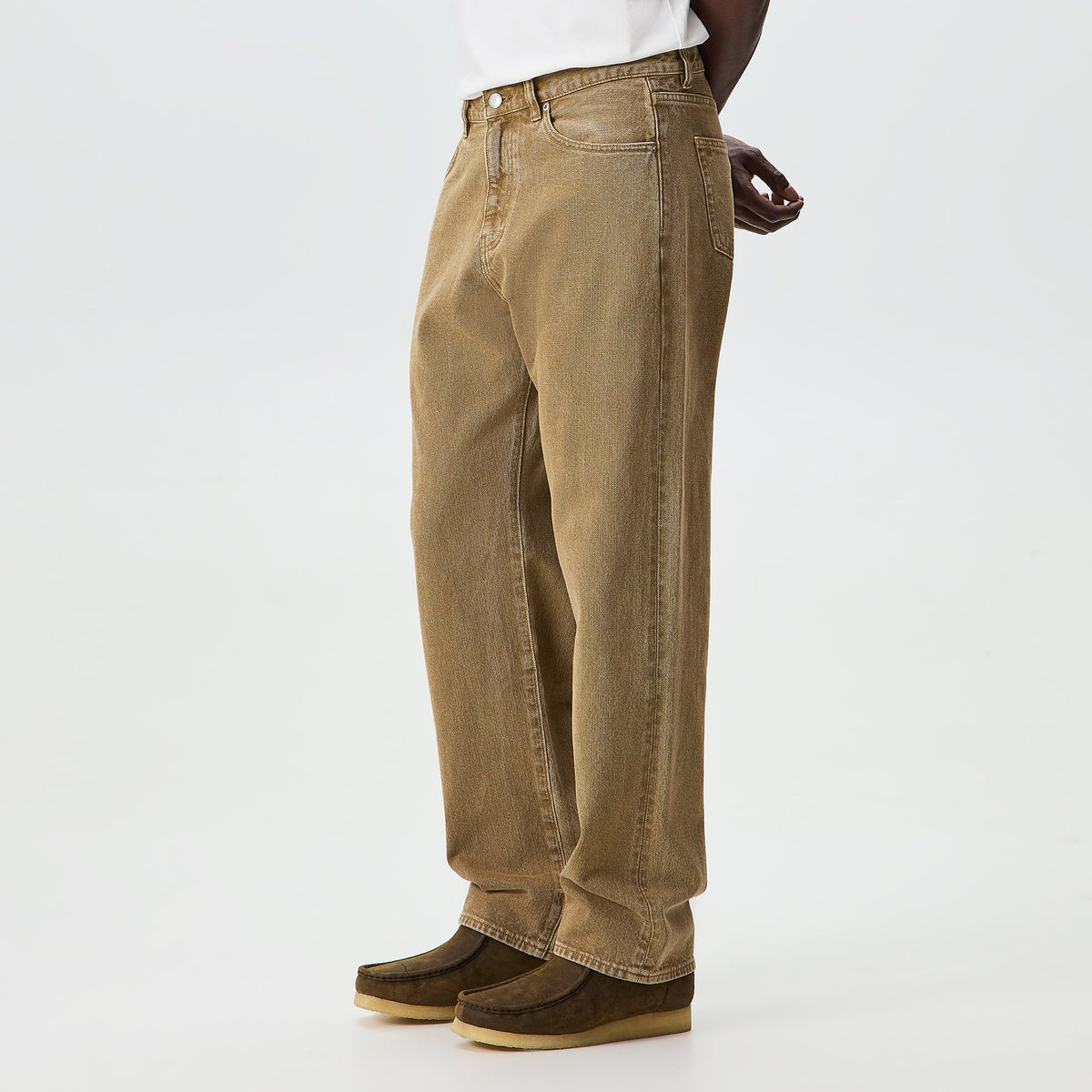 Kith Herringbone Denim Webster Chill - Deliver