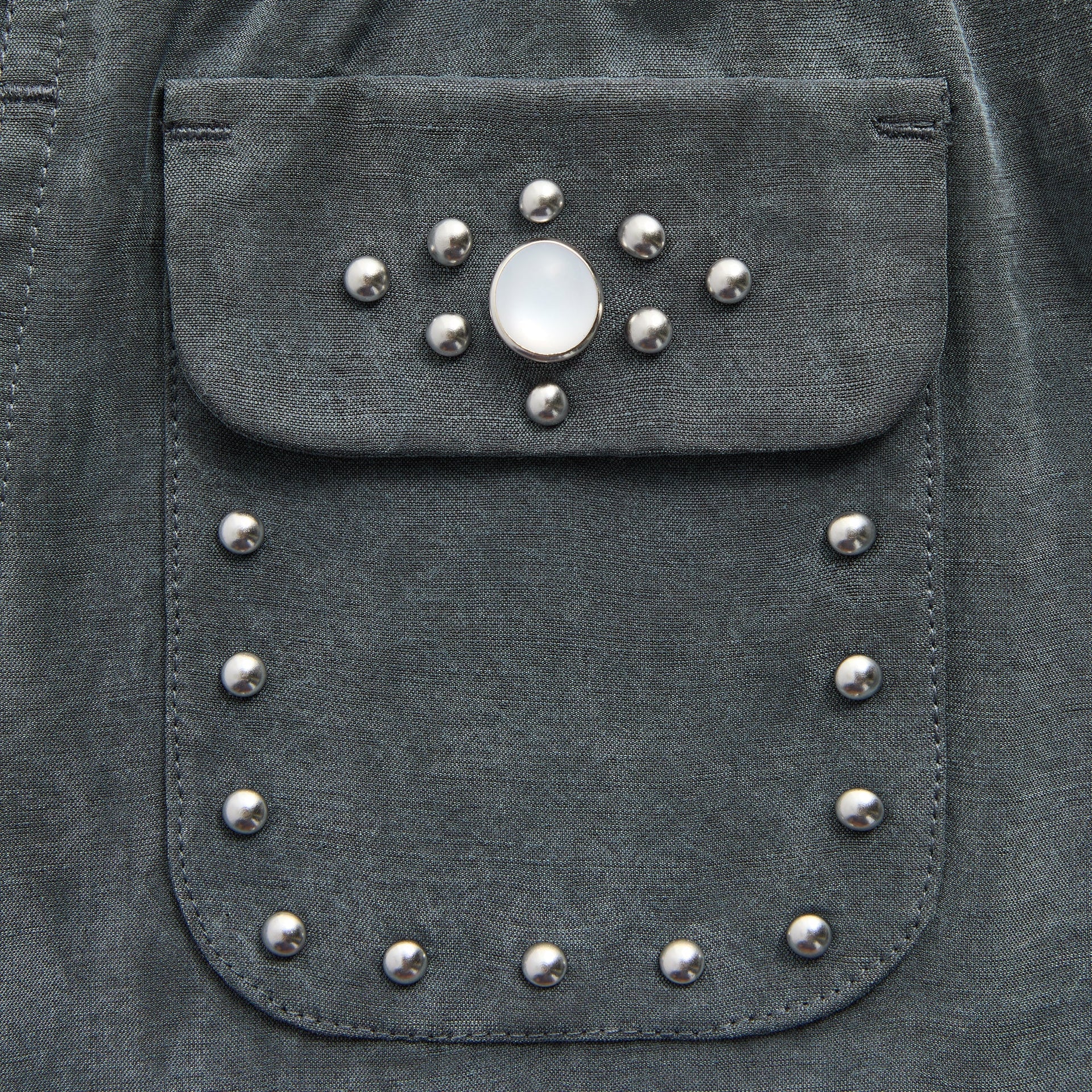 &Kin Cupro Linen Kellen Short - Somber - PH