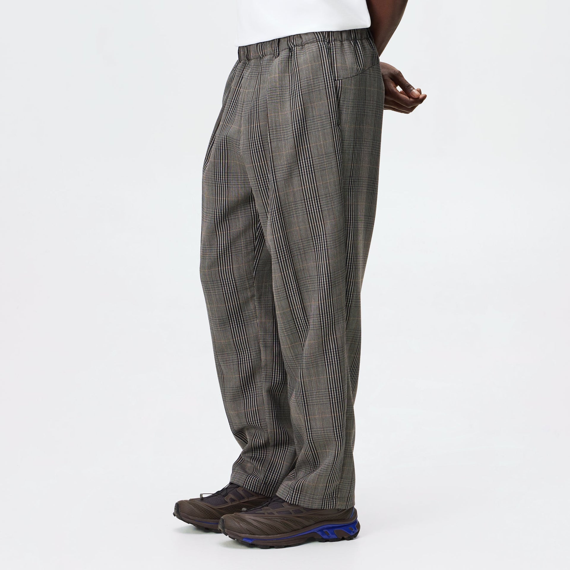 Kith Glen Plaid Idris Pant - Ember