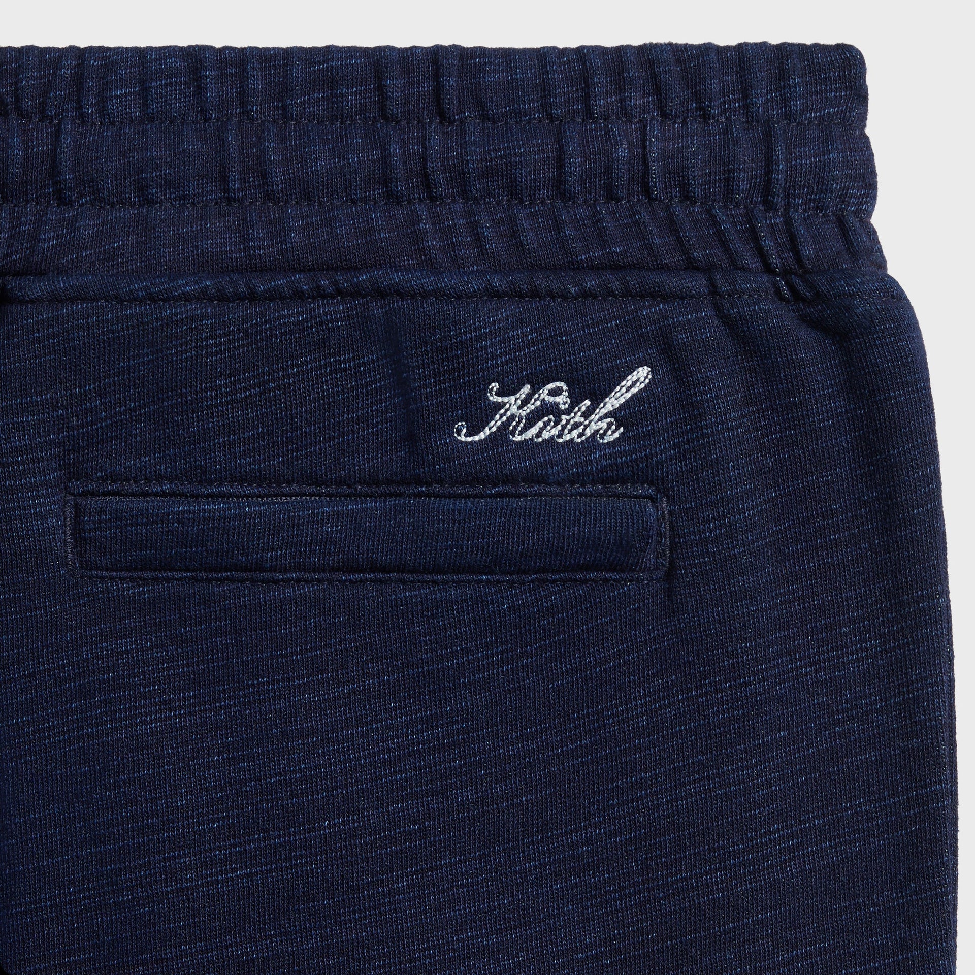 Kith Indigo Fleece Bryson Cargo Sweatpant - Raw Indigo