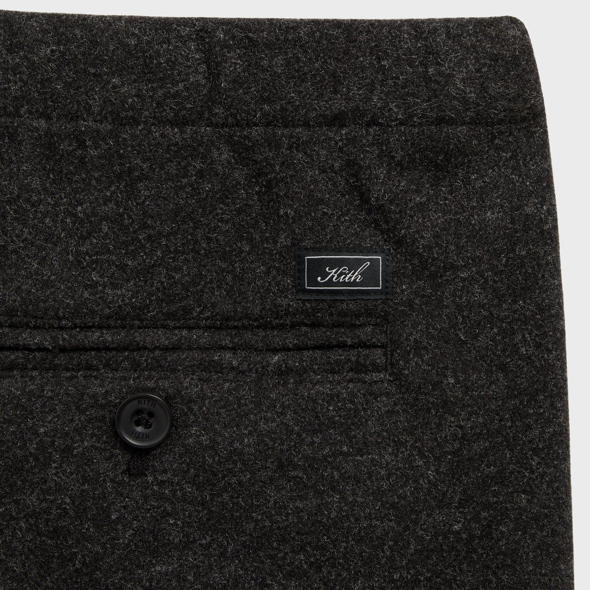 Kith Felted Jersey Iggy Pant - Dark Heather Grey - PH