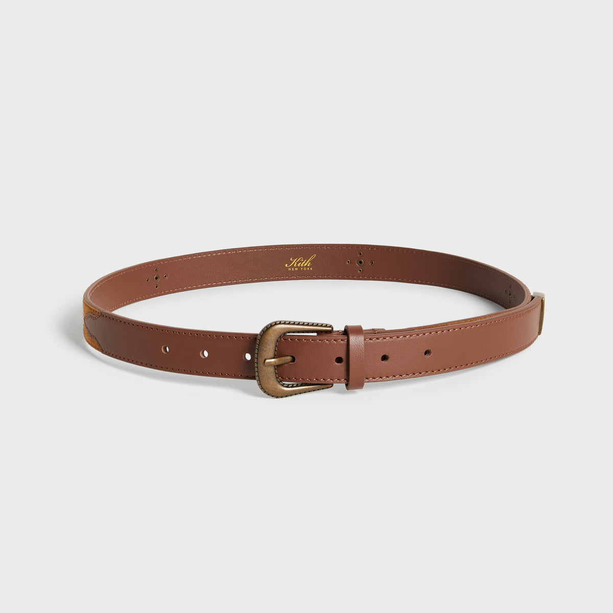Kith Western Leather Belt - Snuff