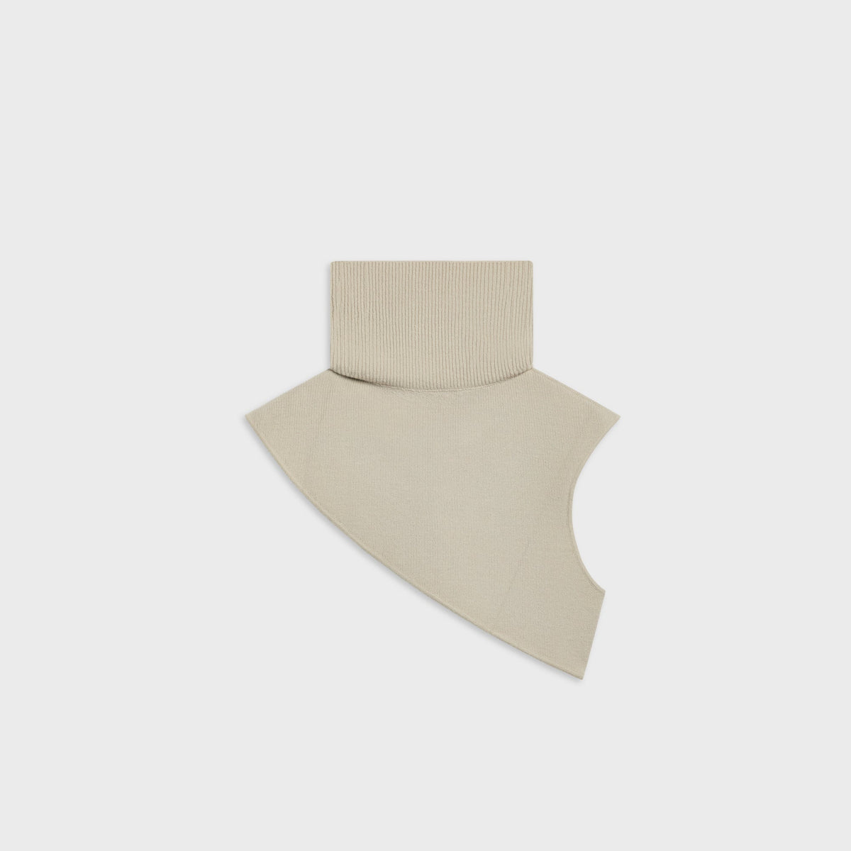 Kith Soft Rib Knit Crossbody Neck Warmer - Medium Heather Grey - PH