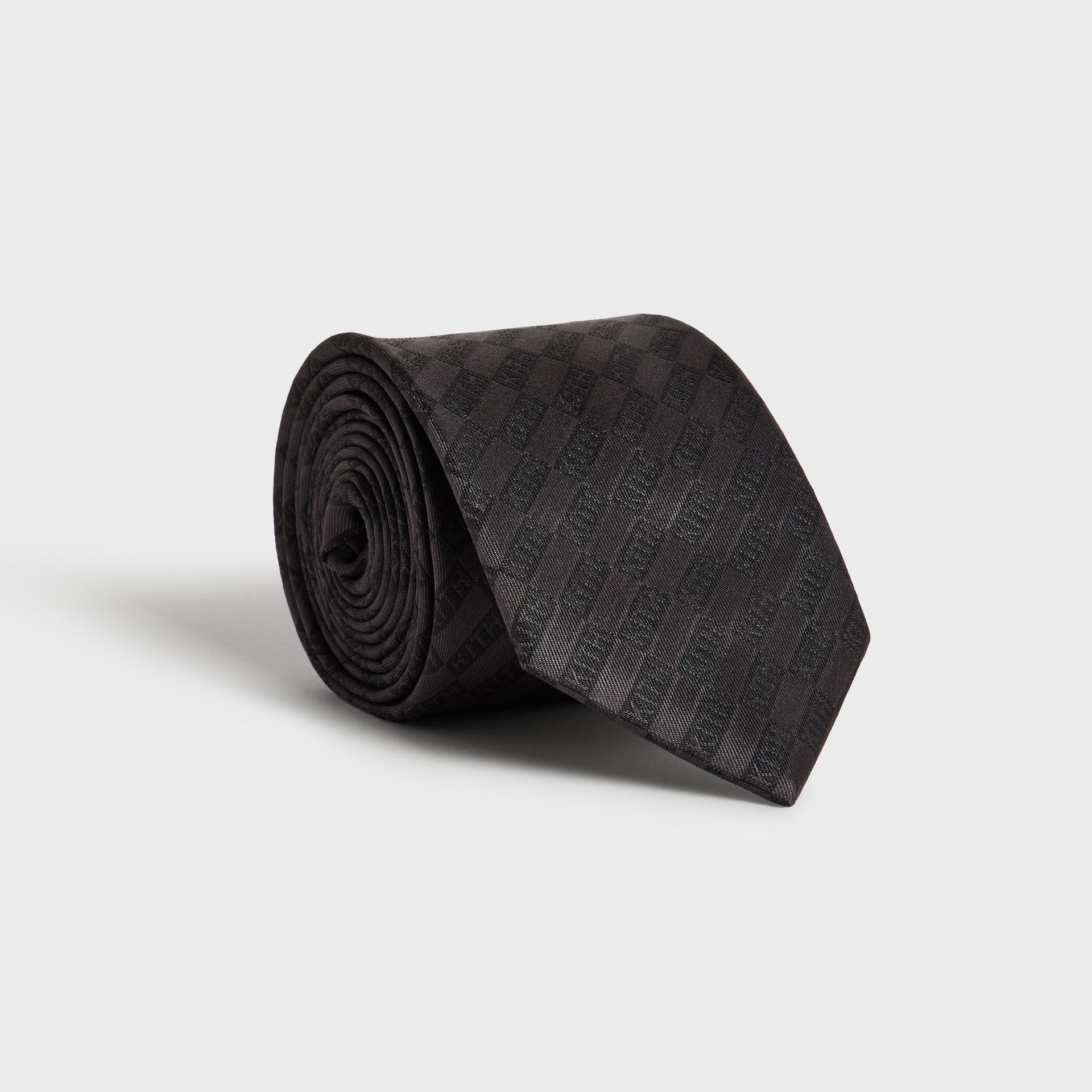 Kith Jacquard Classic Logo Tie - Black