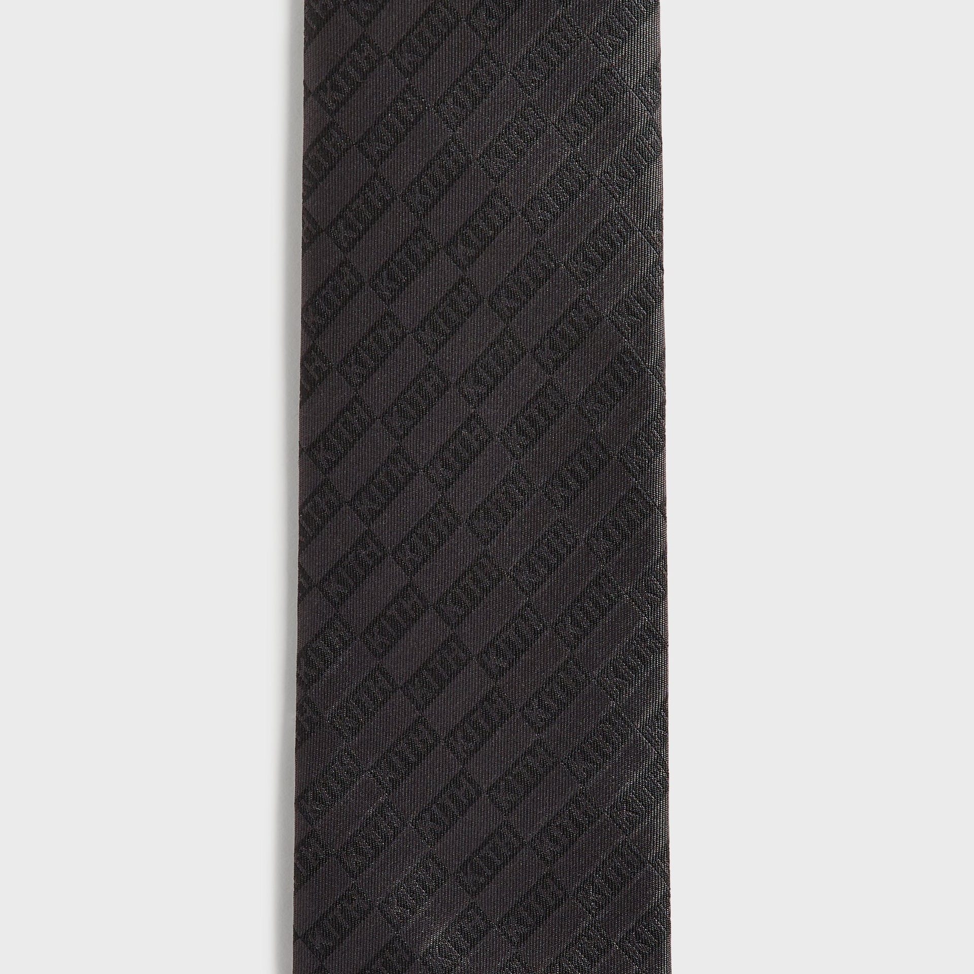 Kith Jacquard Classic Logo Tie - Black