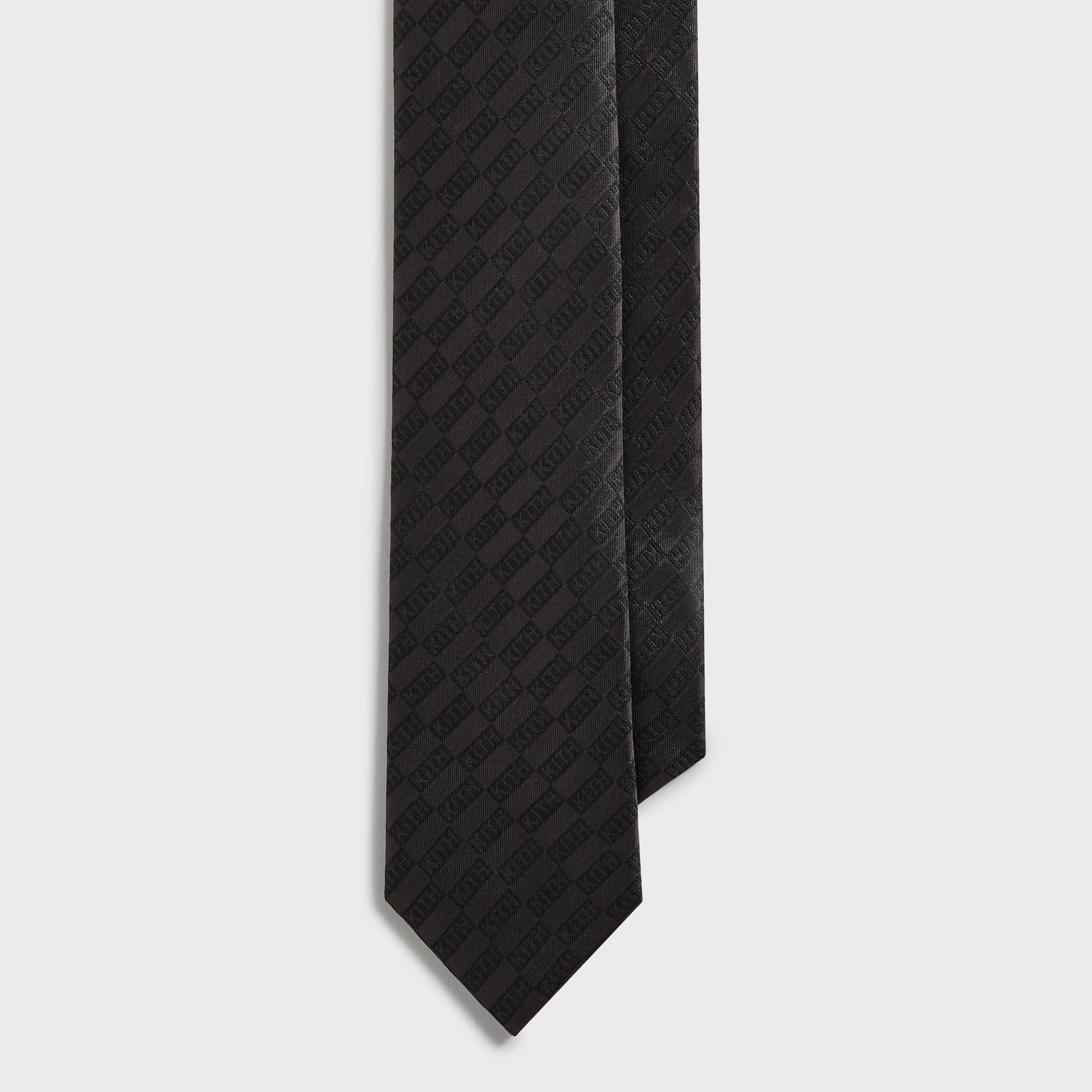 Kith Jacquard Classic Logo Tie - Black