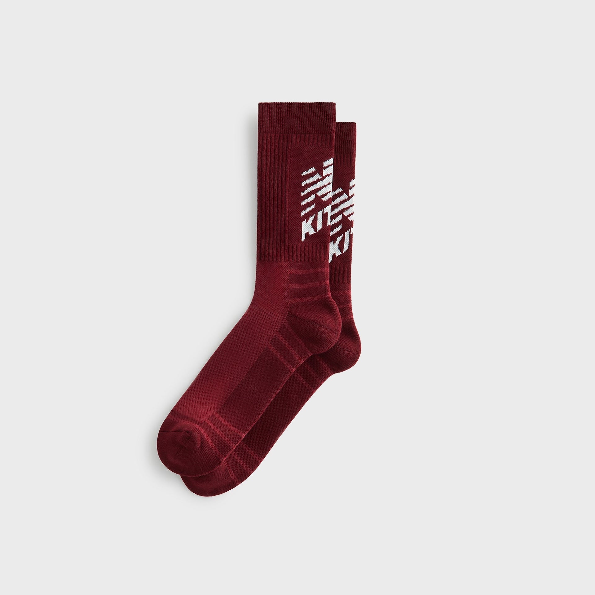 Kith & New Balance Big Logo Crew Socks - Biking Red - PH