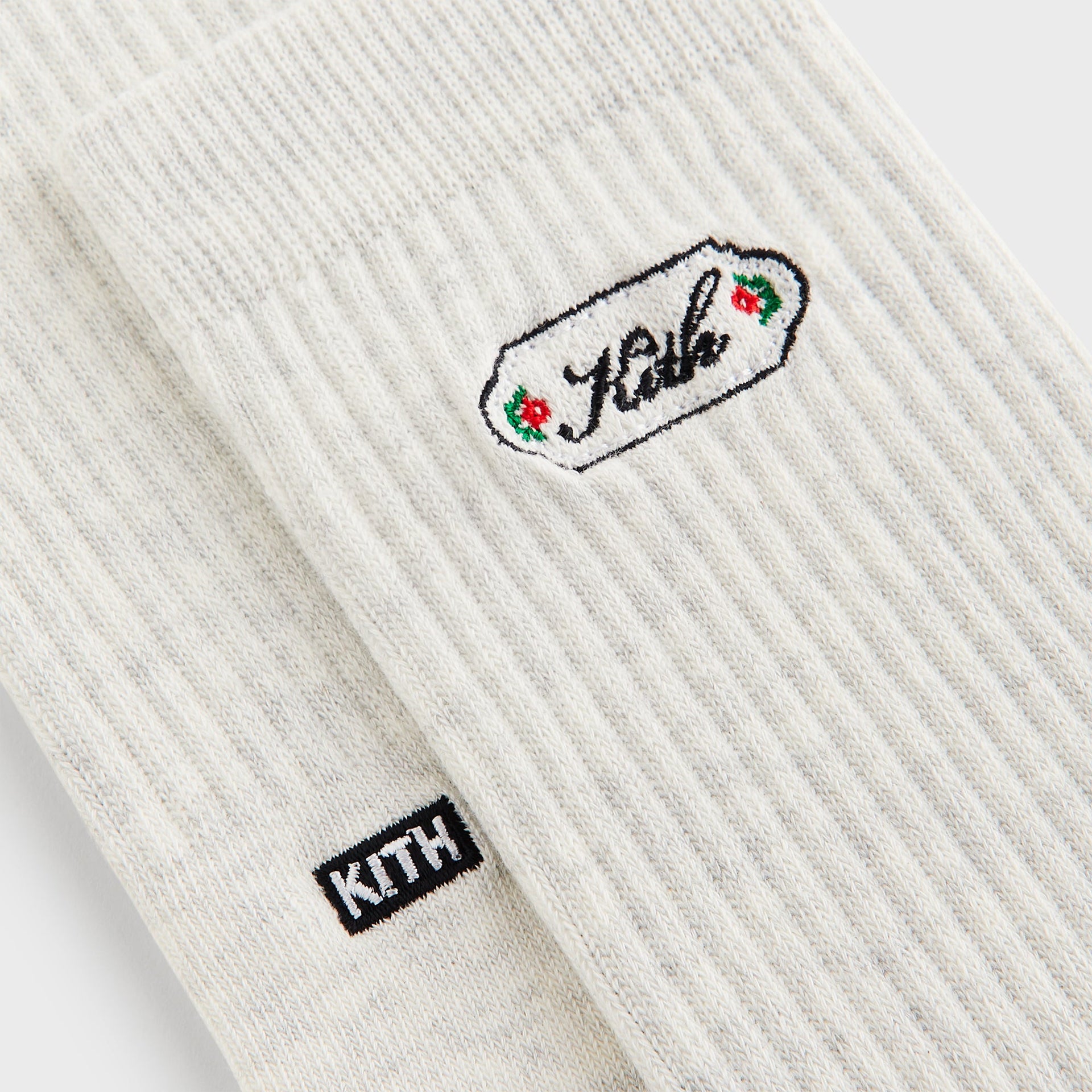 Kith 3-Pack Script Plaque Crew Socks - Multi