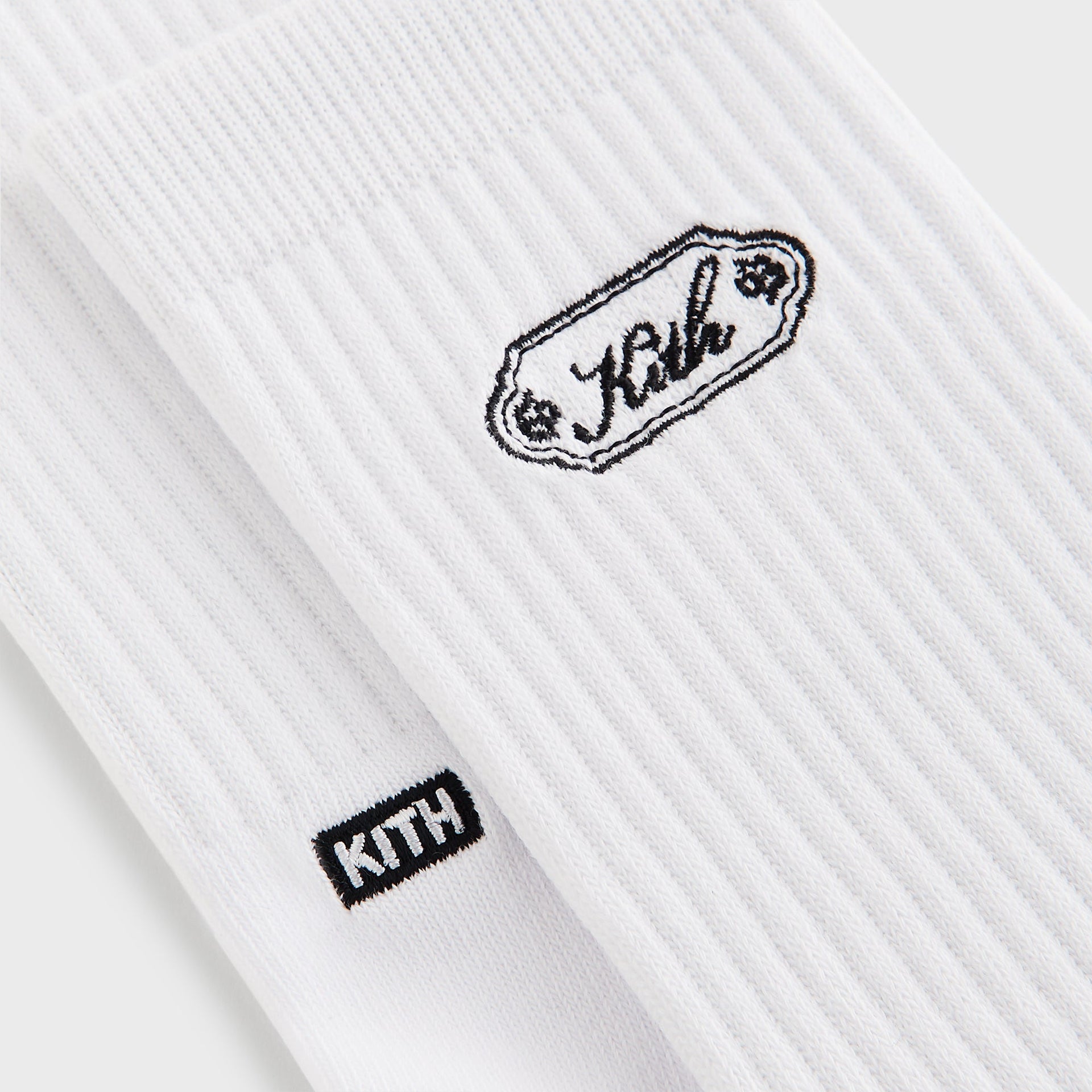 Kith 3-Pack Script Plaque Crew Socks - Multi