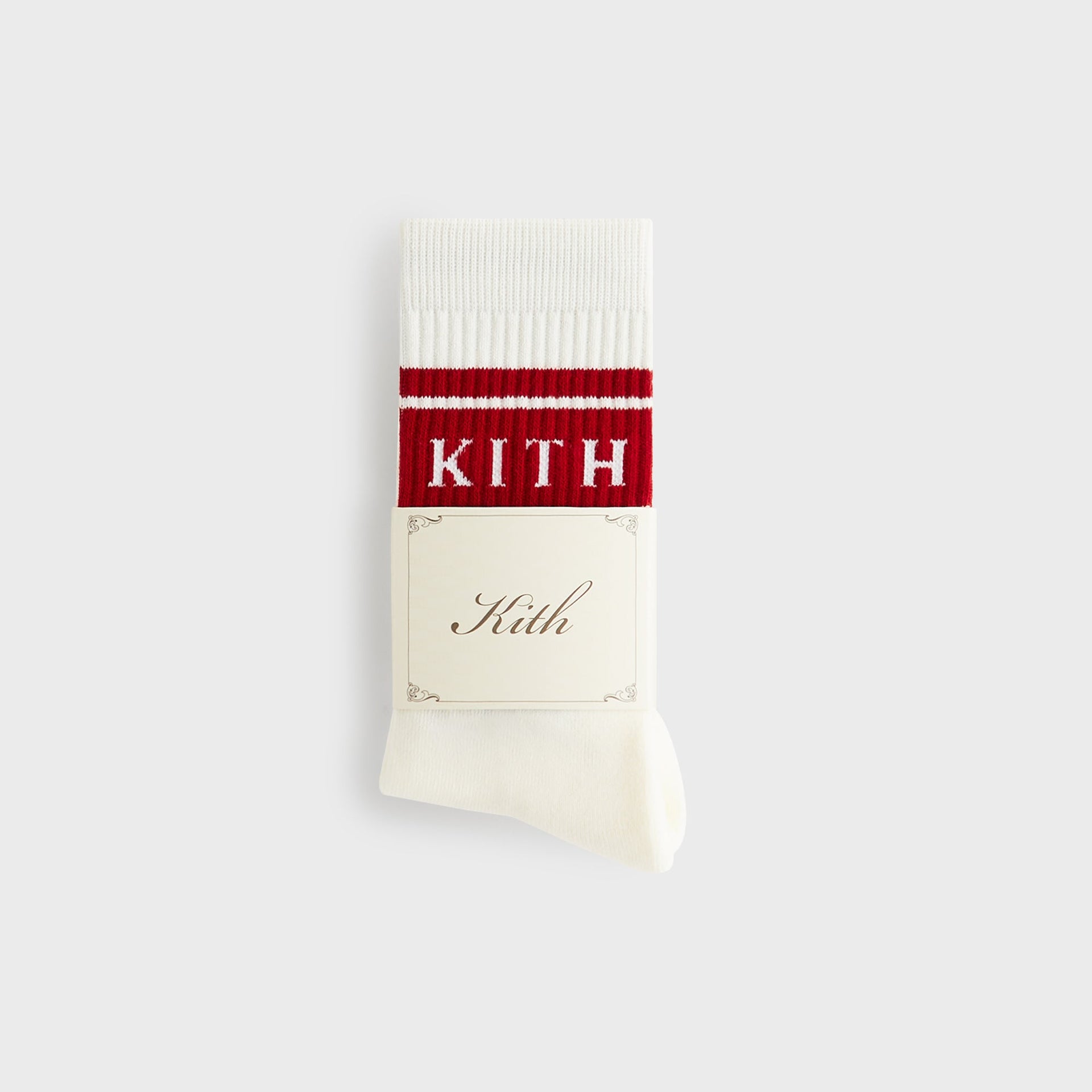 Kith 3-Pack Variegated Stripe Crew Socks - Multi