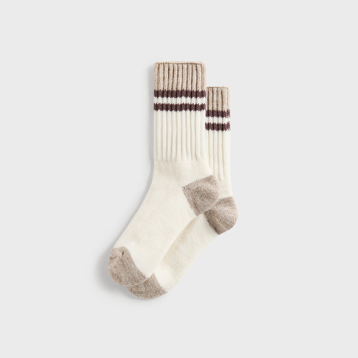 Kith Chunky Cotton Crew Socks - Aubergine