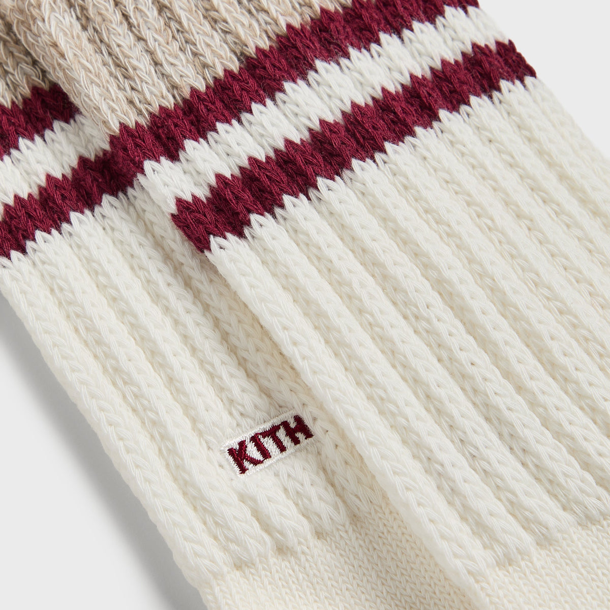 Kith Chunky Cotton Crew Socks - Magma - PH