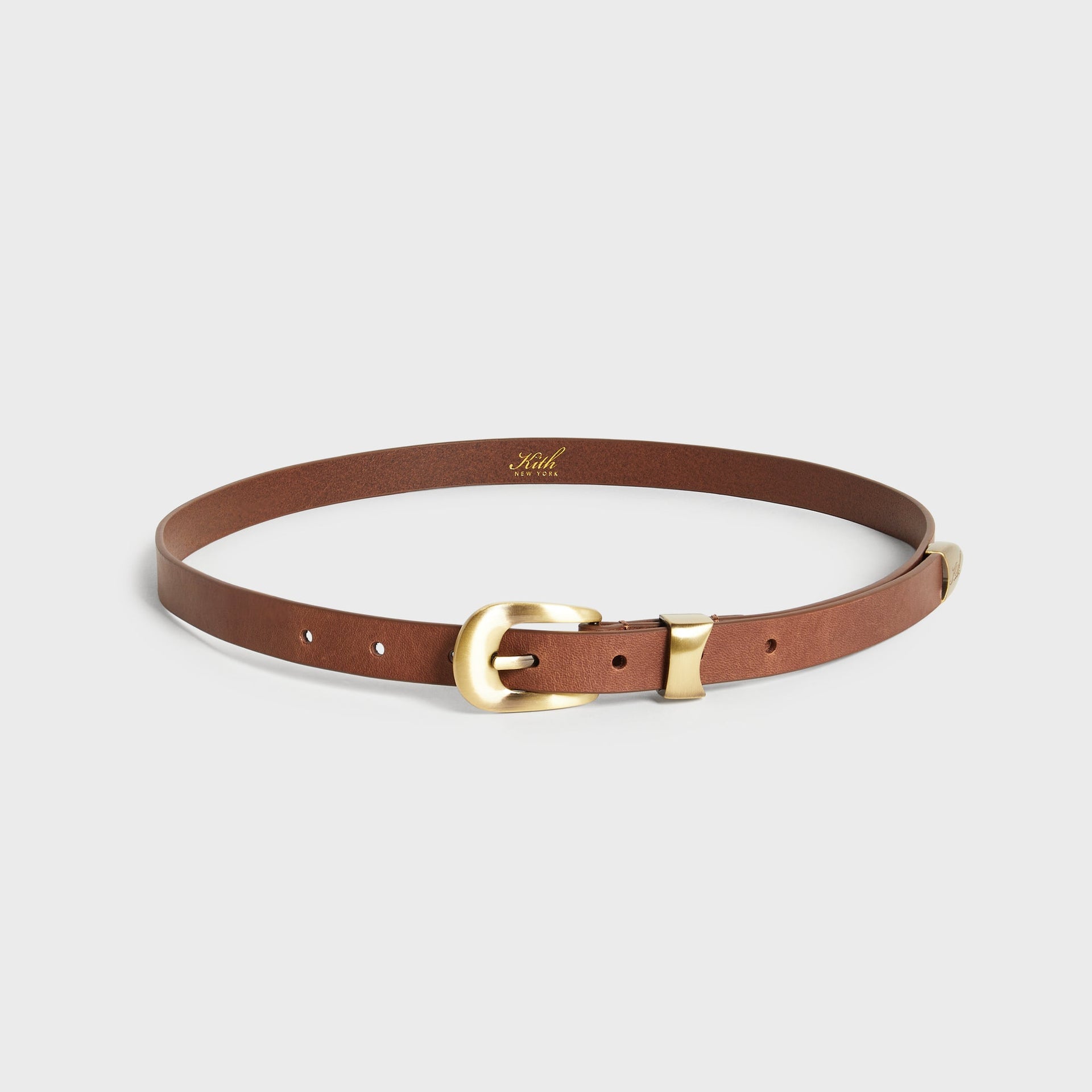 Kith Western Smooth Leather Belt  - Zoom