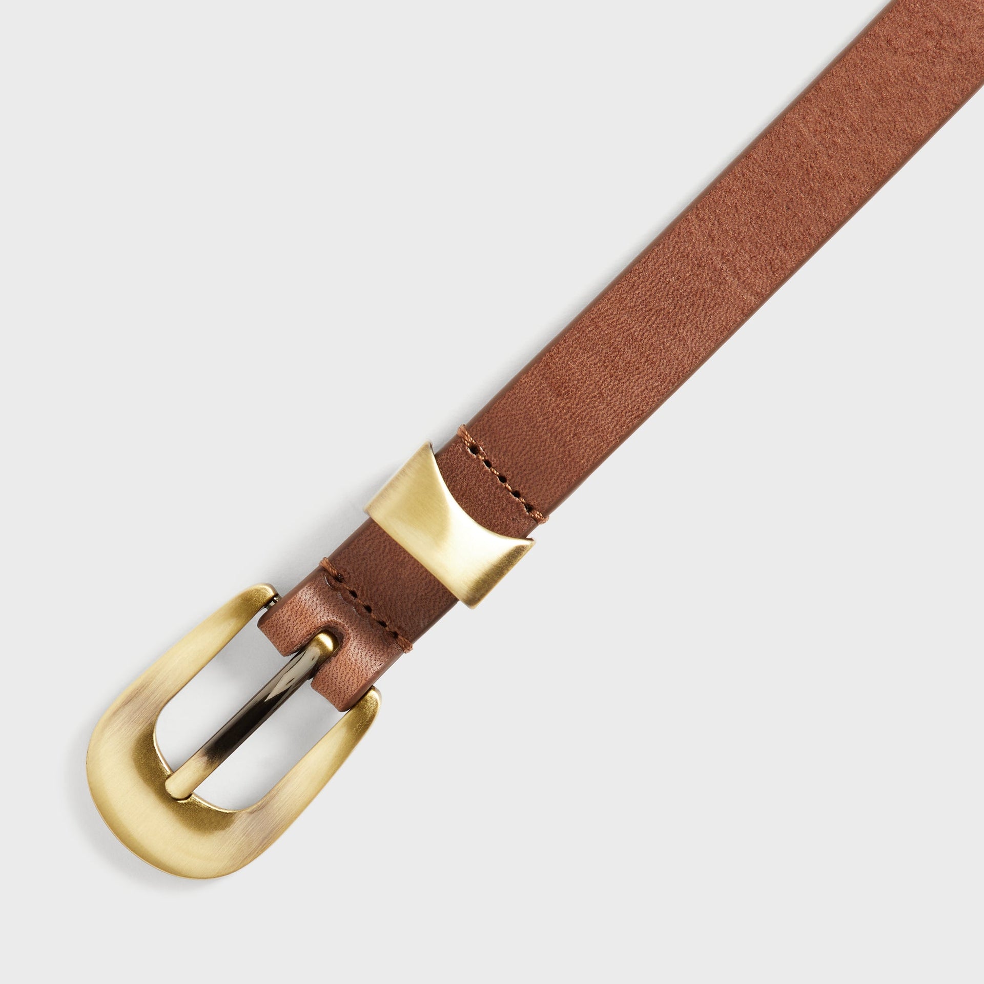 Kith Western Smooth Leather Belt  - Zoom