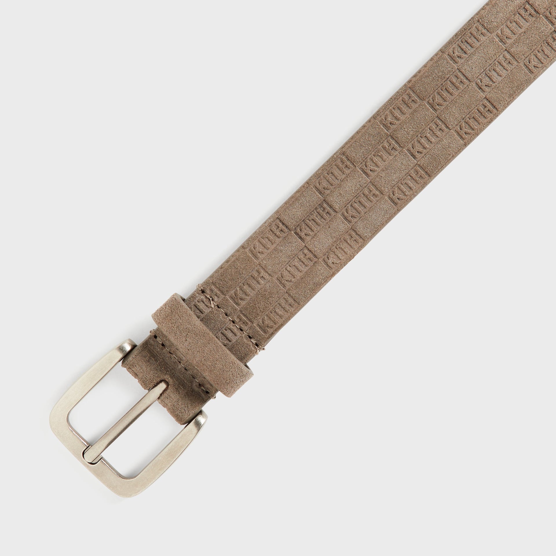 Kith Monogram Suede Belt - Java - PH