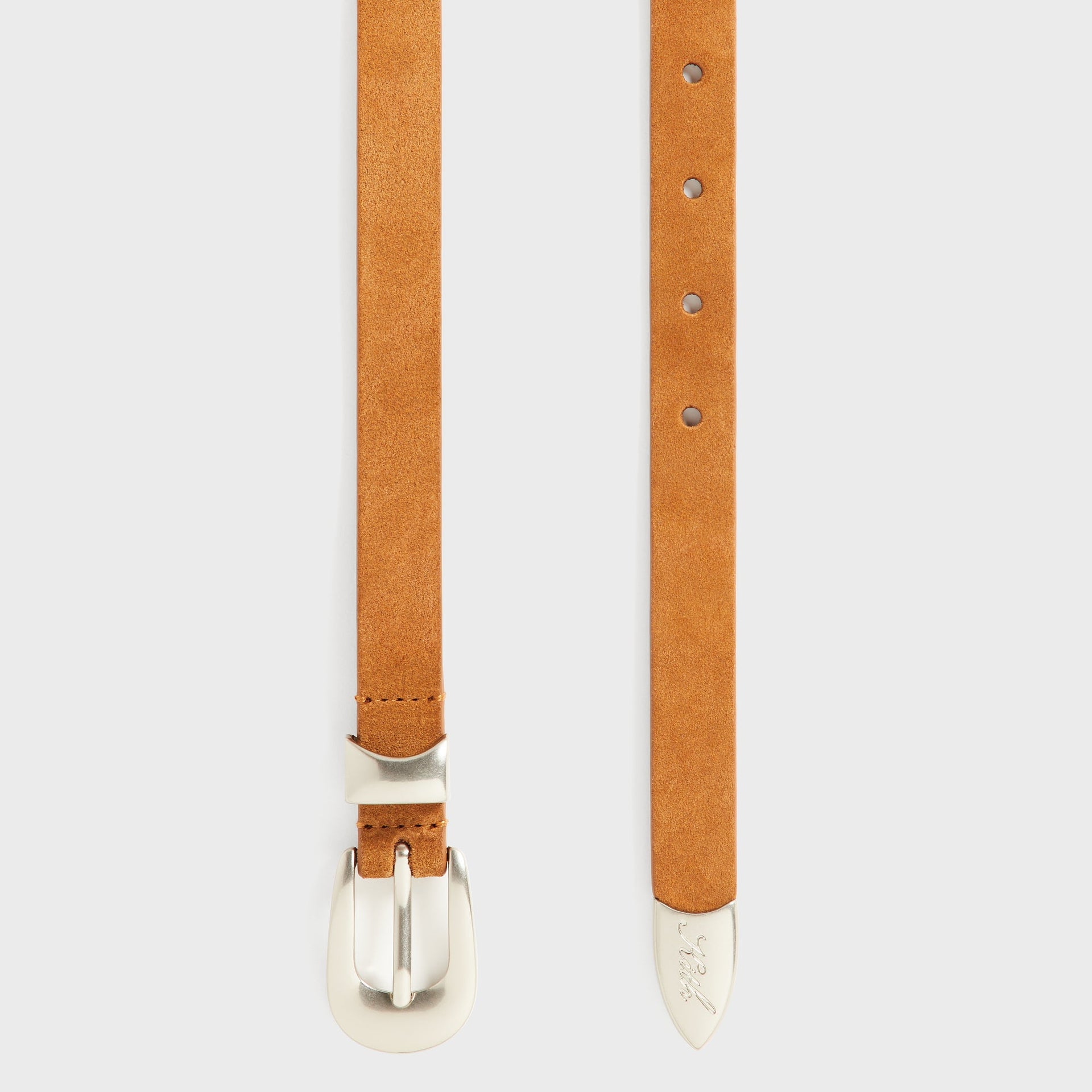 Kith Western Suede Belt - Argil