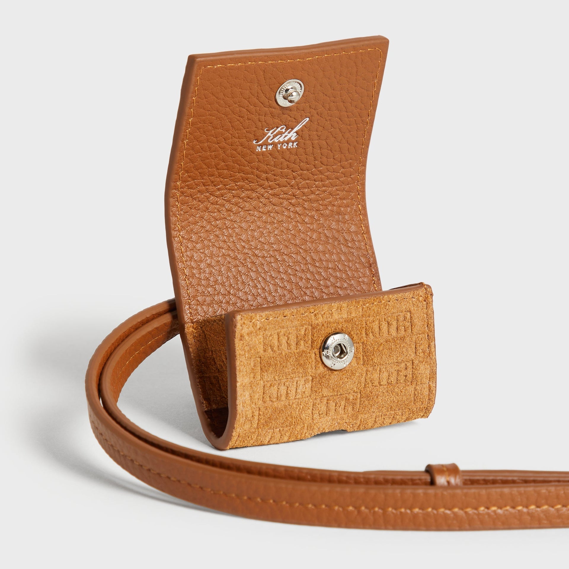 Kith Monogram Suede Airpod Case - Argil - PH