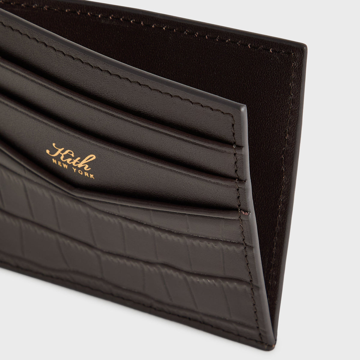 Kith Croc Debossed Cardholder - Studio - PH
