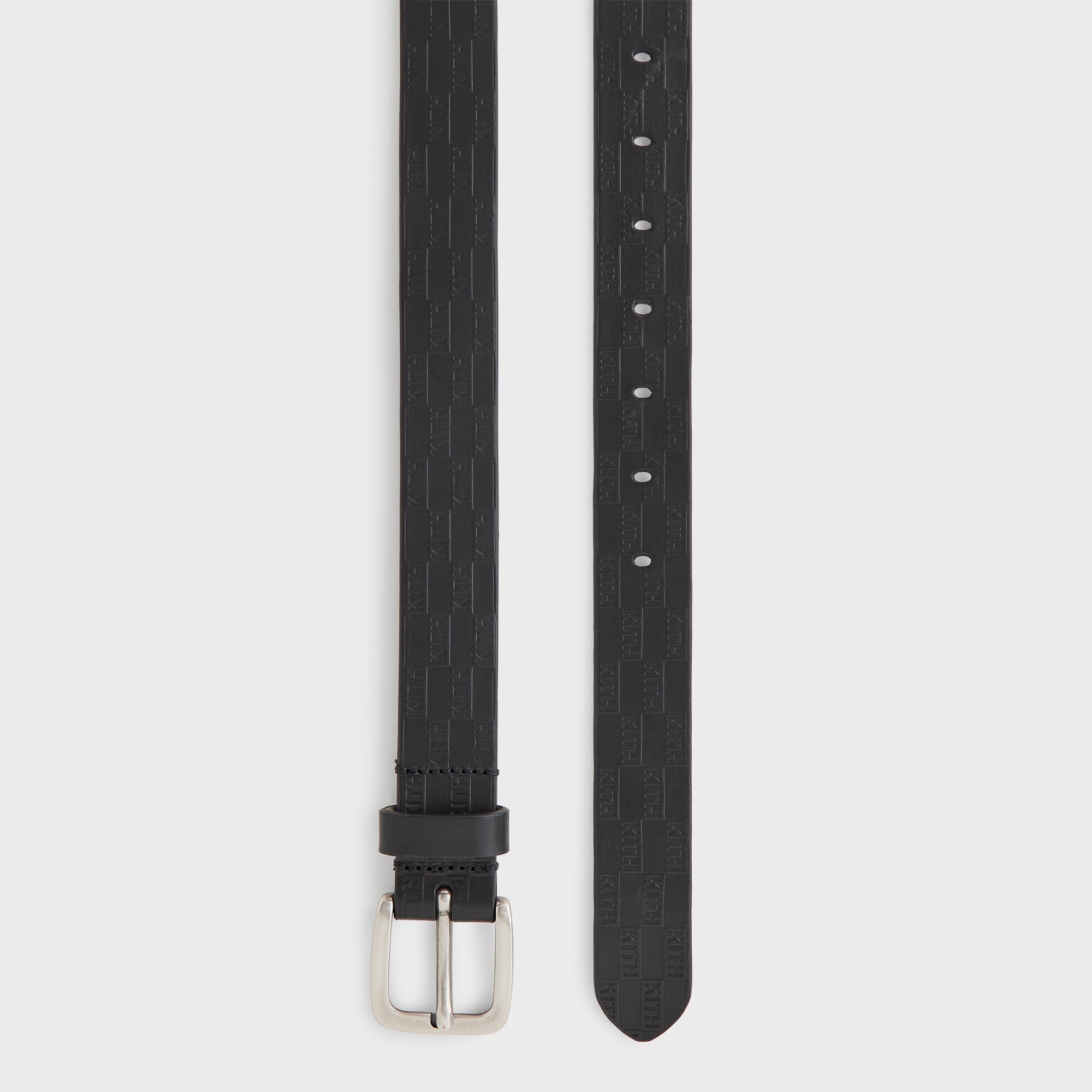 小物 Kith Monogram Vachetta Leather Belt M Kith Monogram Vachetta Leather Belt - Black – Kith Canada
