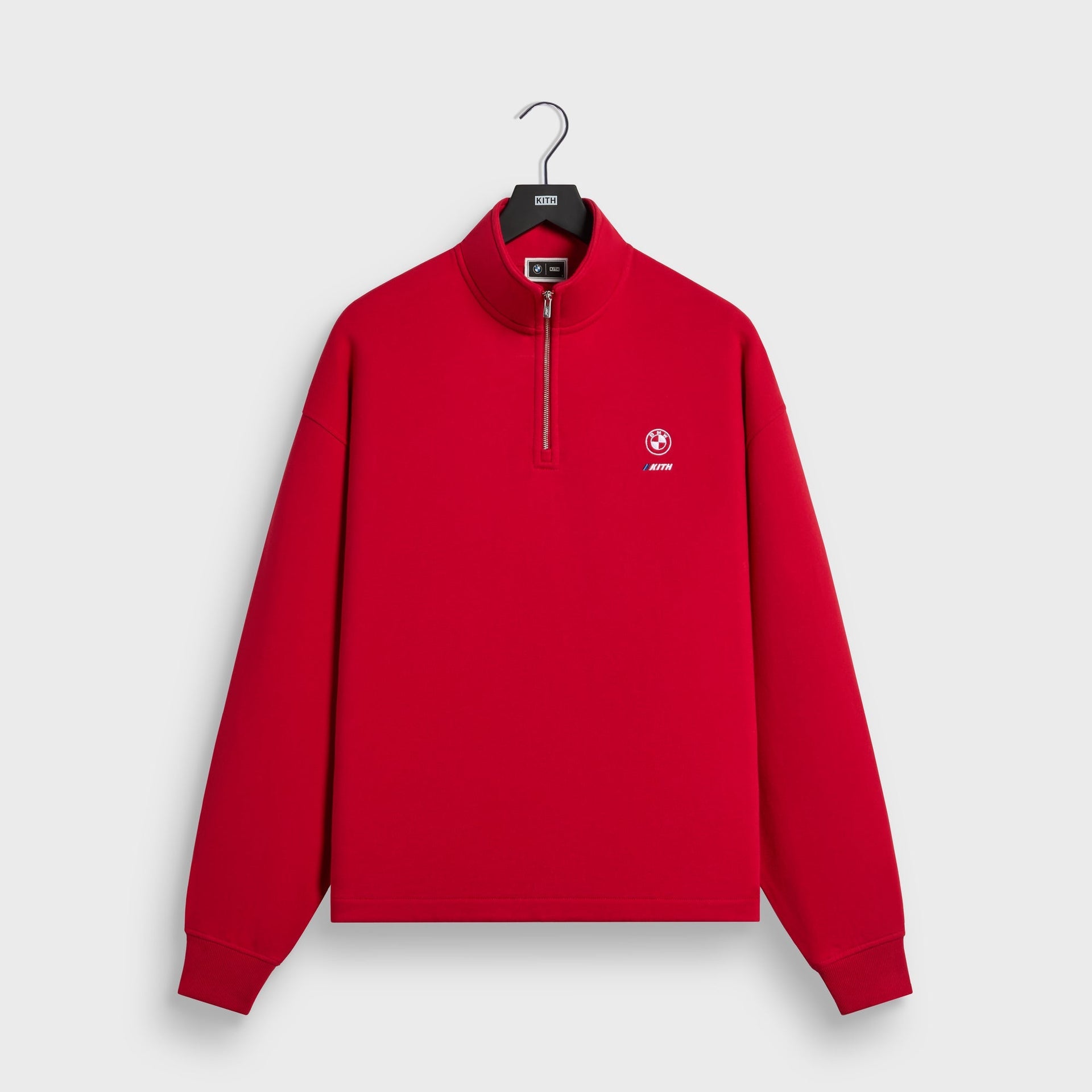 Kith for BMW Nelson Quarter Zip - Cinnabar - PH