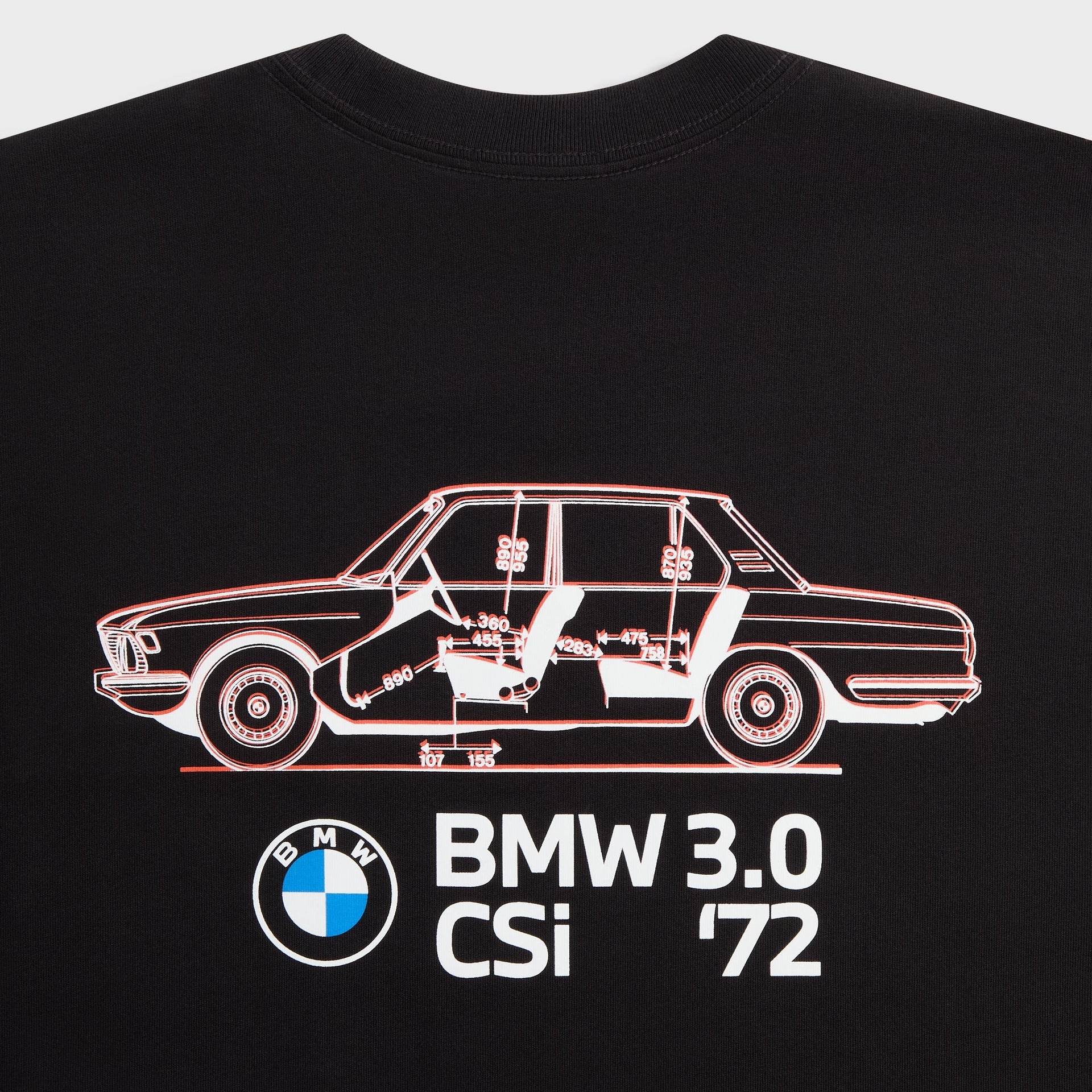Kith for BMW CSi 3.0 Schematic Pocket Tee - Black - PH