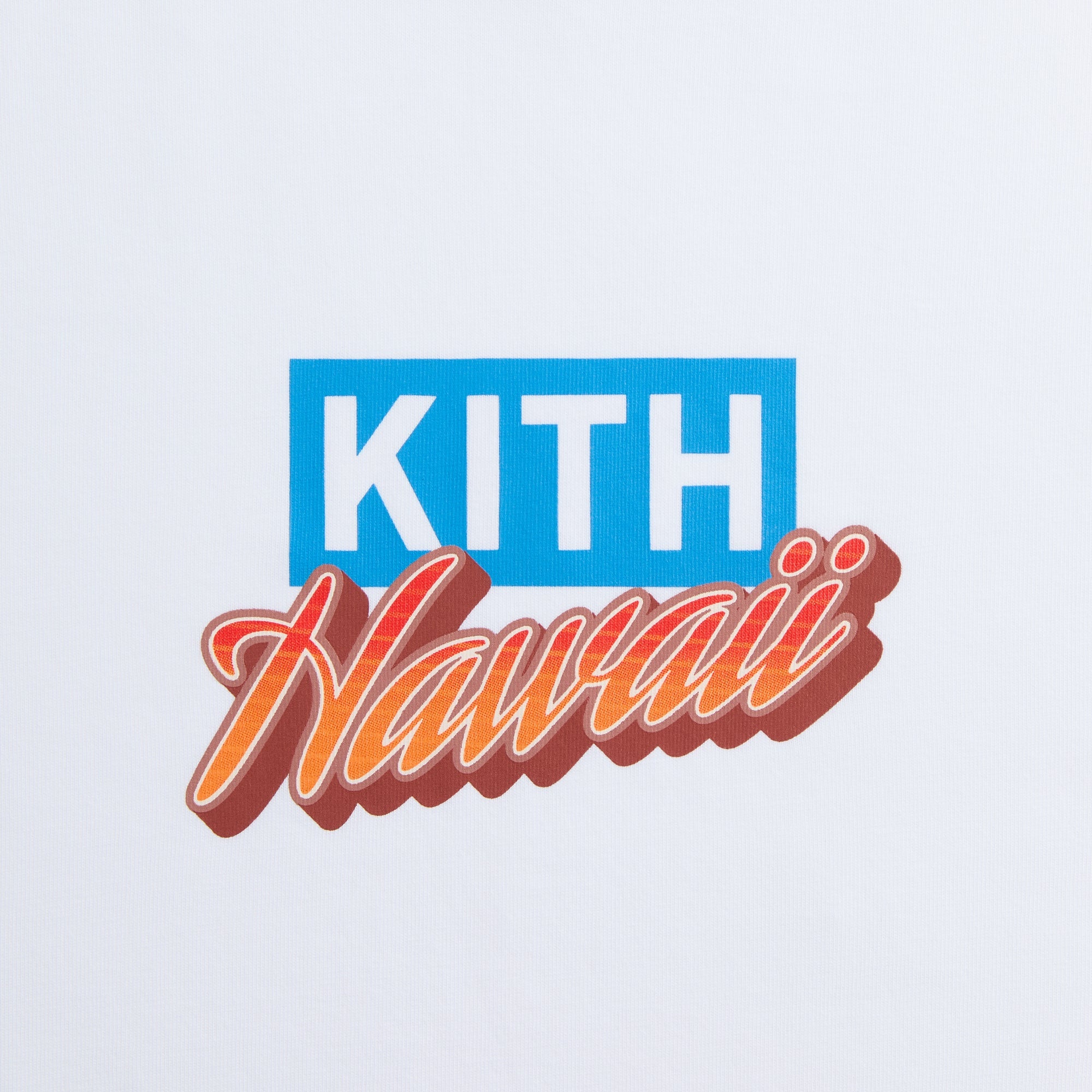 Kith Hawaii Classic Logo Tee - White – Kith Canada