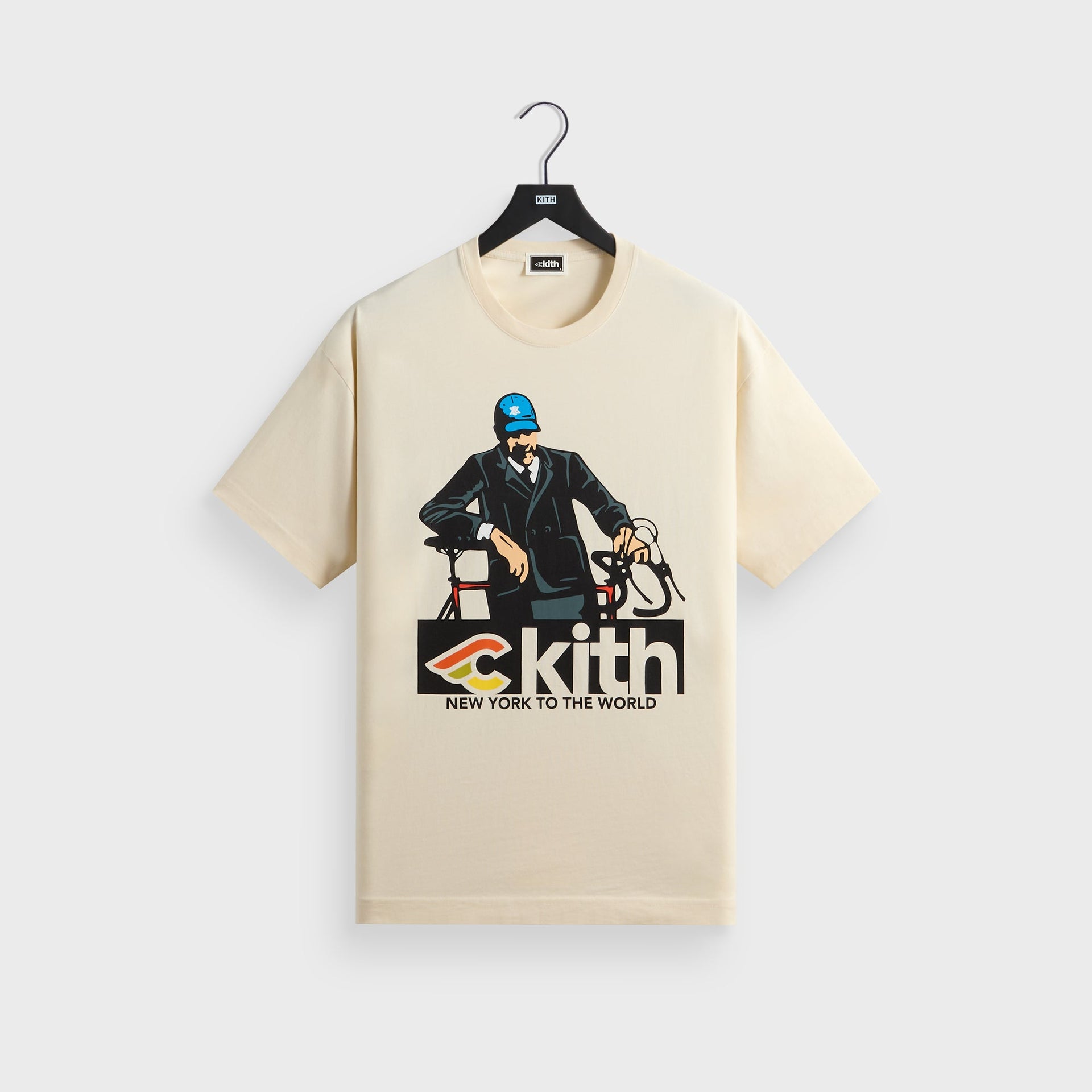 Kith for Cinelli Italo Lupi Tee - Sandrift