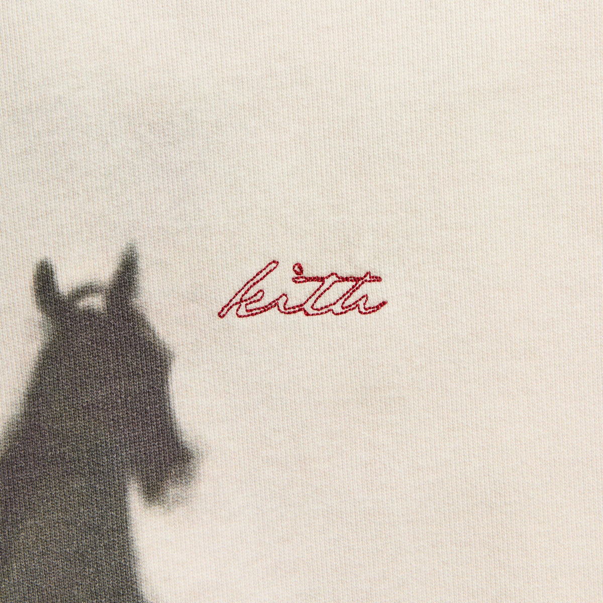 Kith Plaid Horse Braxton Hoodie - Sandrift