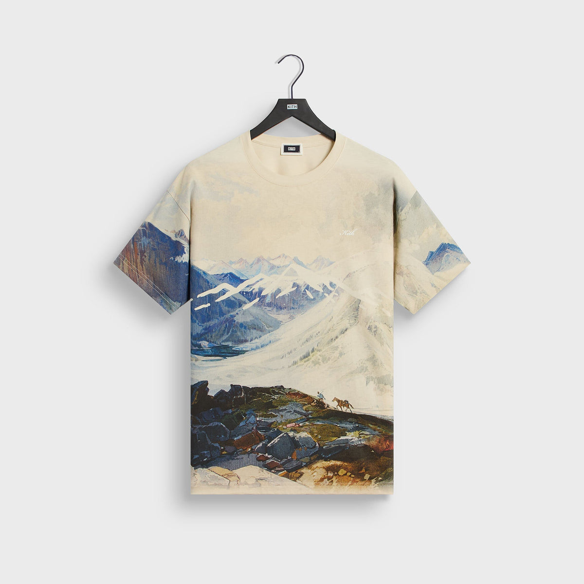 Kith Peak All-Over Printed Tee - Sandrift - PH
