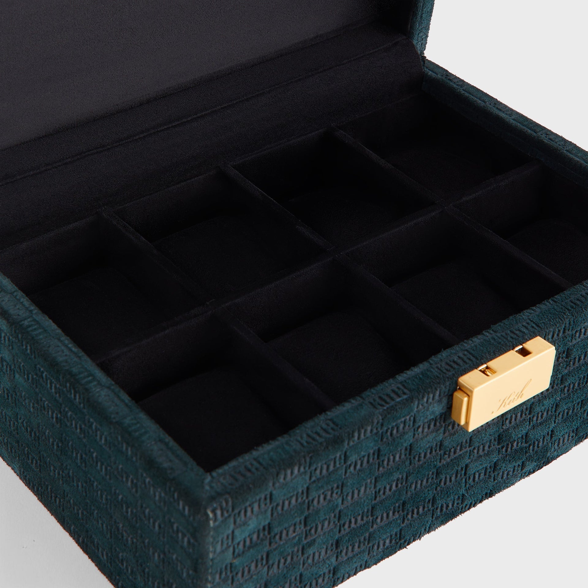 Kithmas Monogram Suede Leather Watch Box - Stadium - PH
