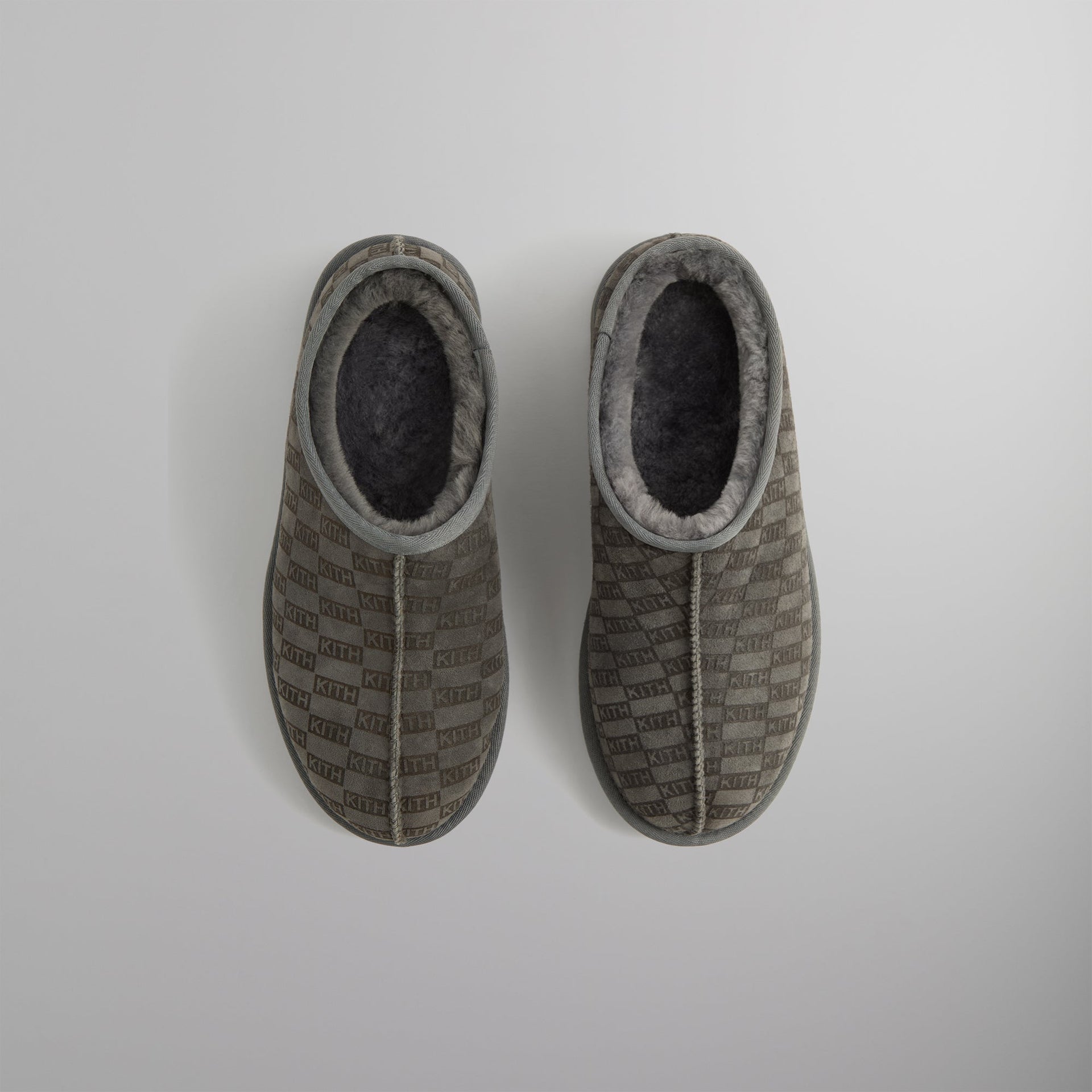 Kithmas Monogram Shearling Slippers - Idea