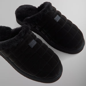 Kithmas Puffed Logo Slippers - Black PH