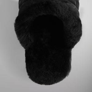 Kithmas Puffed Logo Slippers - Black PH