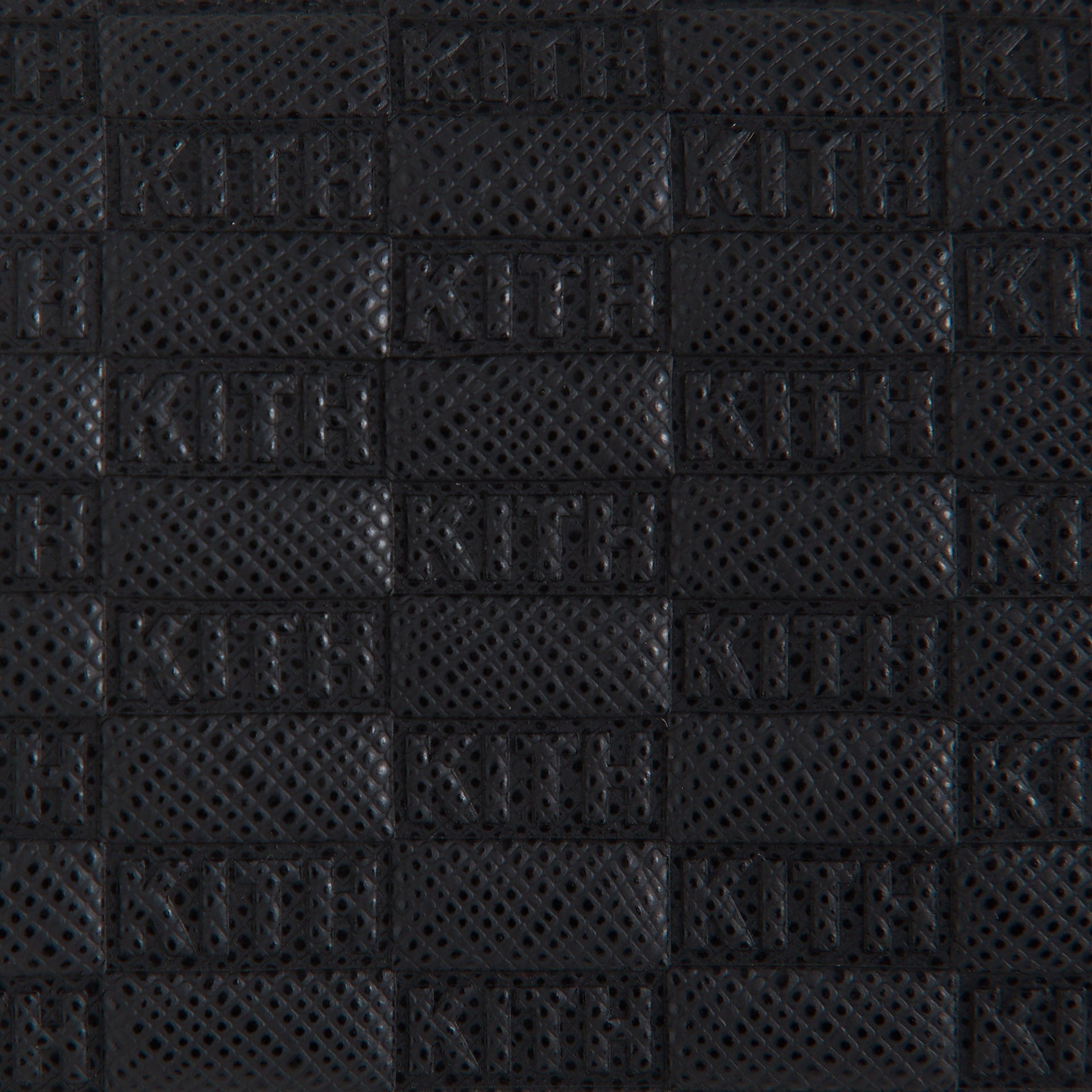 Kithmas Monogram Saffiano Leather Single Watch Roll - Black PH