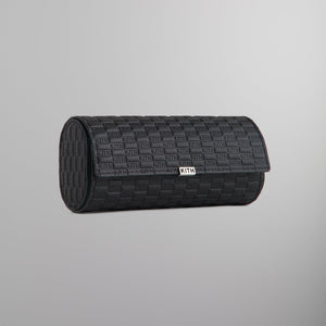 Kithmas Monogram 3 Watch Roll - Black PH