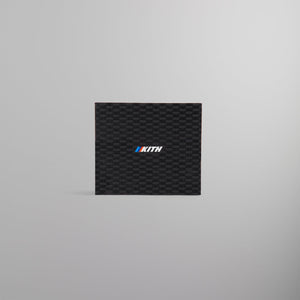 Kith for BMW Monogram Leather Card Holder - Black