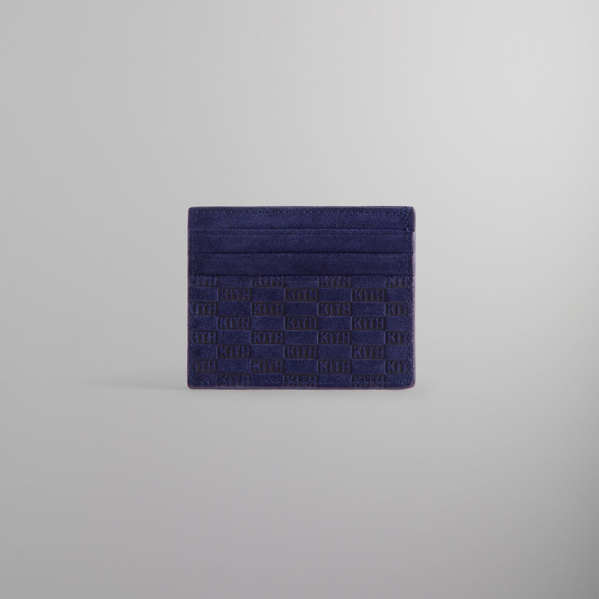 Kith for BMW Monogram Suede Card Holder - Techno Violet