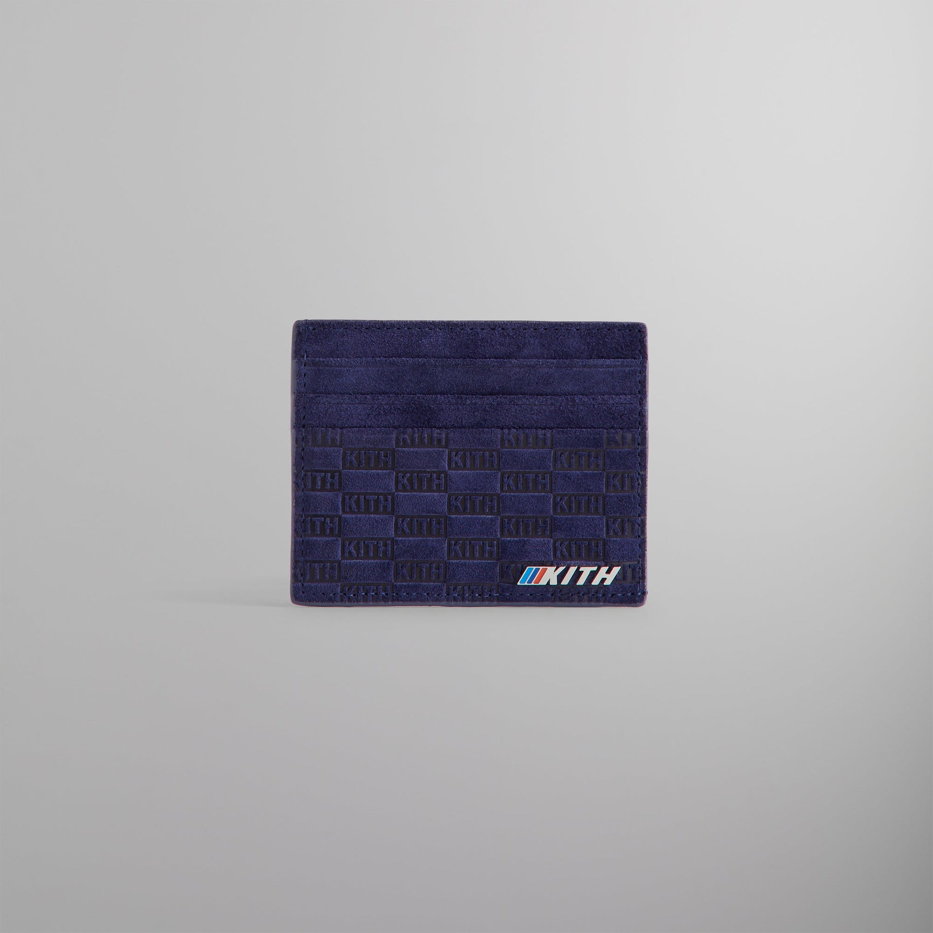 Kith for BMW Monogram Suede Card Holder - Techno Violet