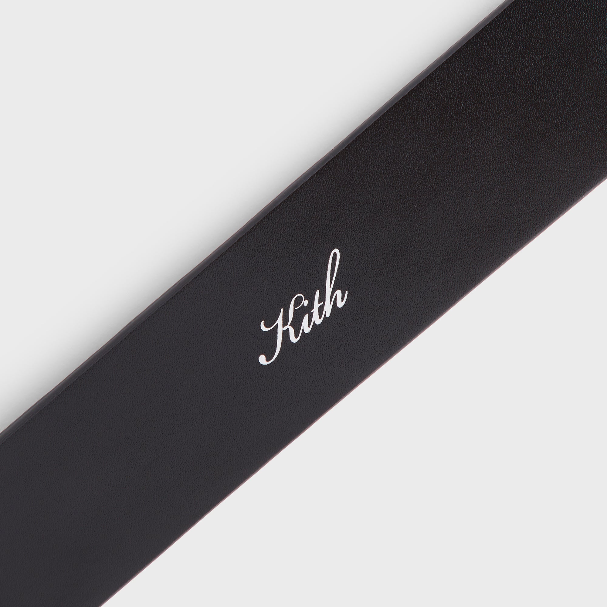 Kith Monogram Suede Leather Belt - Black – Kith Canada