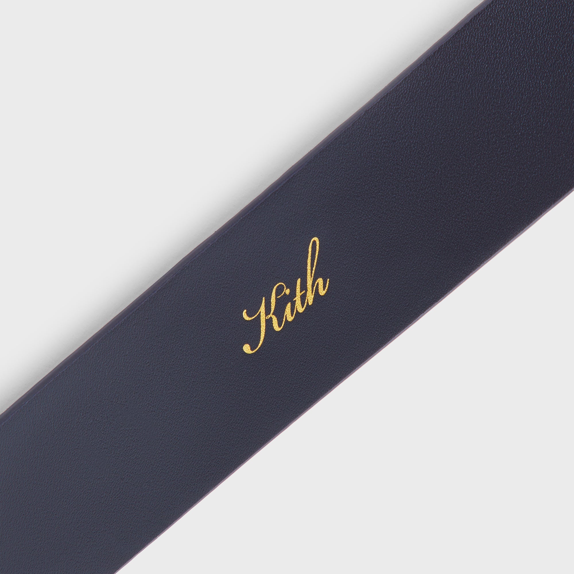 Kith Monogram Suede Leather Belt - Ink – Kith Canada