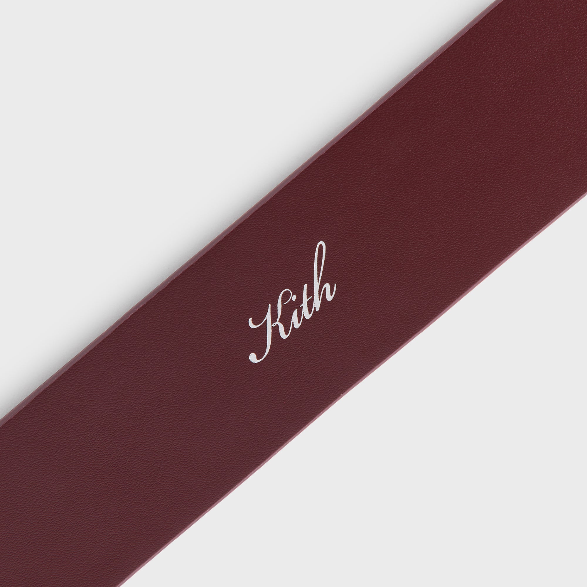 Kith Monogram Suede Leather Belt - Magma – Kith Canada