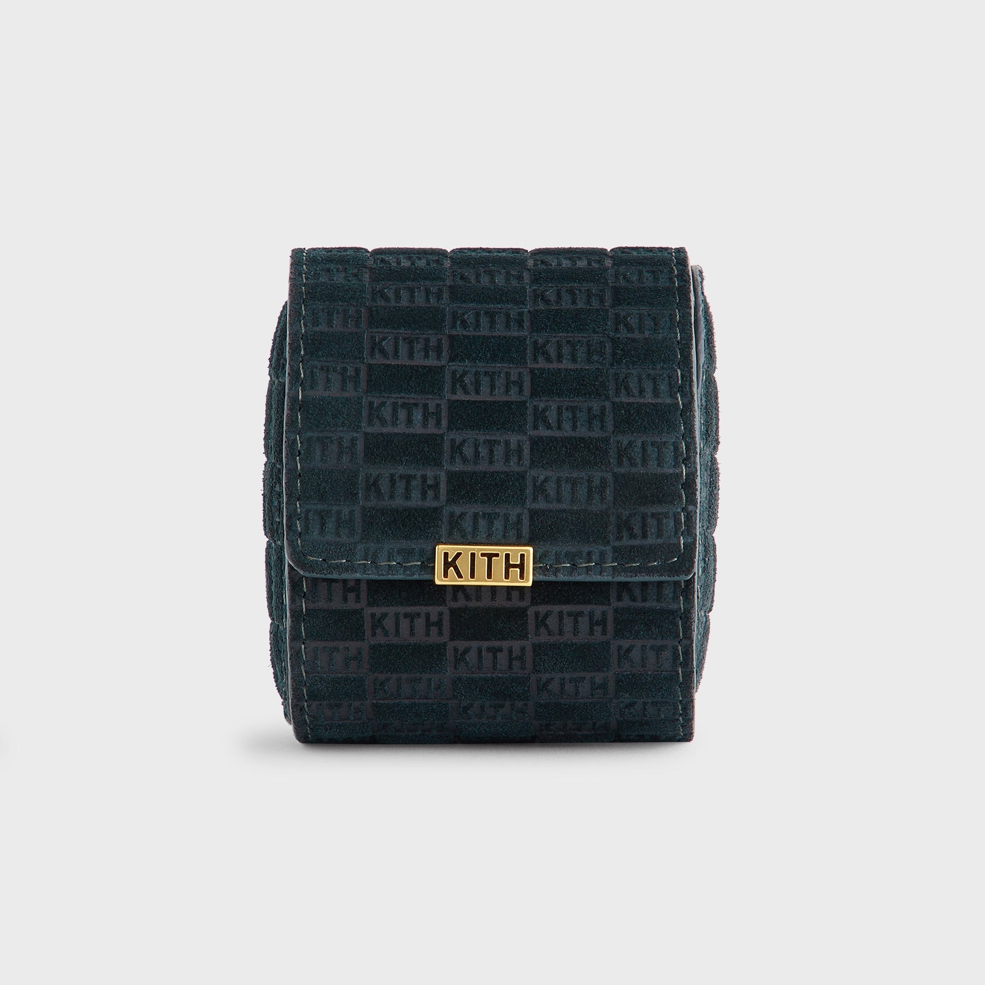 Kithmas Monogram Suede Leather Single Watch Roll - Stadium - PH