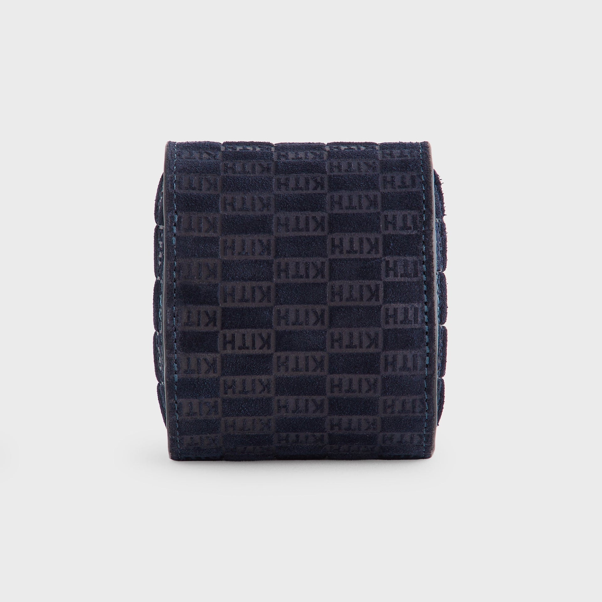 Kithmas Monogram Suede Leather Single Watch Roll - Ink - PH