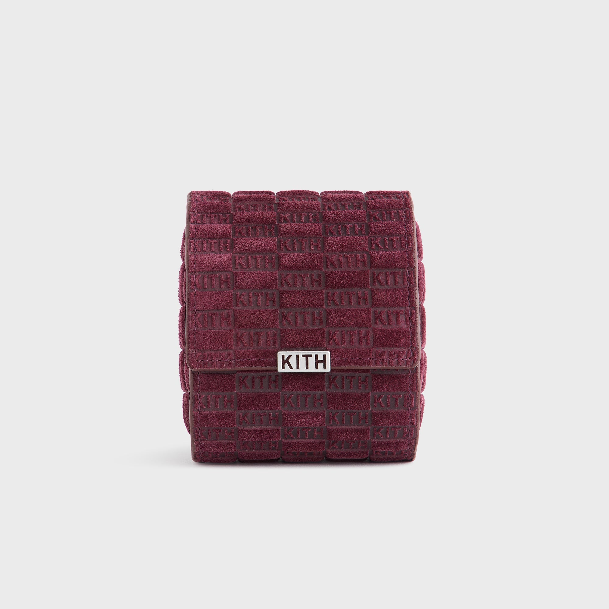 Kith Monogram Suede Leather Single Watch Roll - Magma – Kith Canada