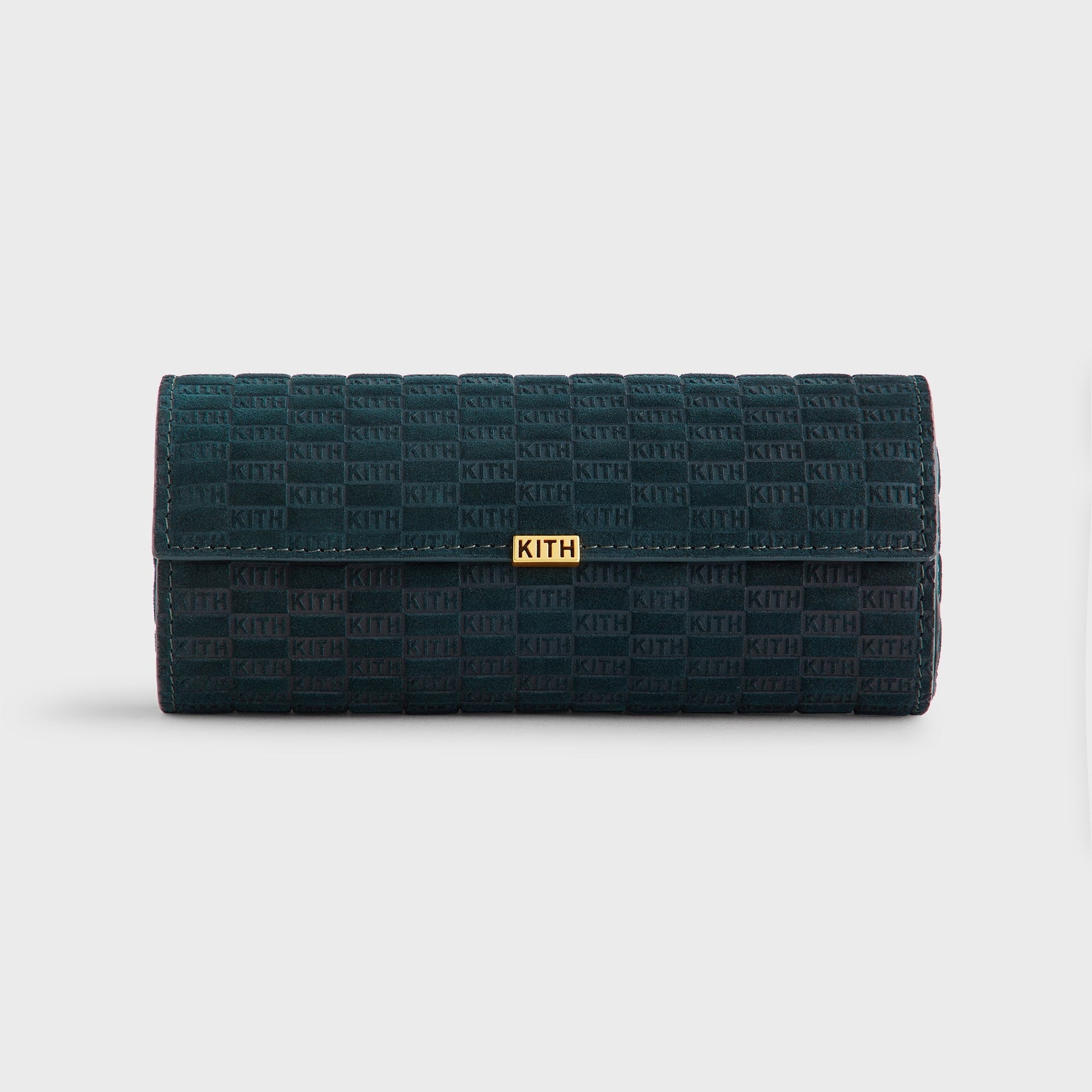 Kithmas Monogram Suede Leather 3-Watch Roll - Stadium - PH