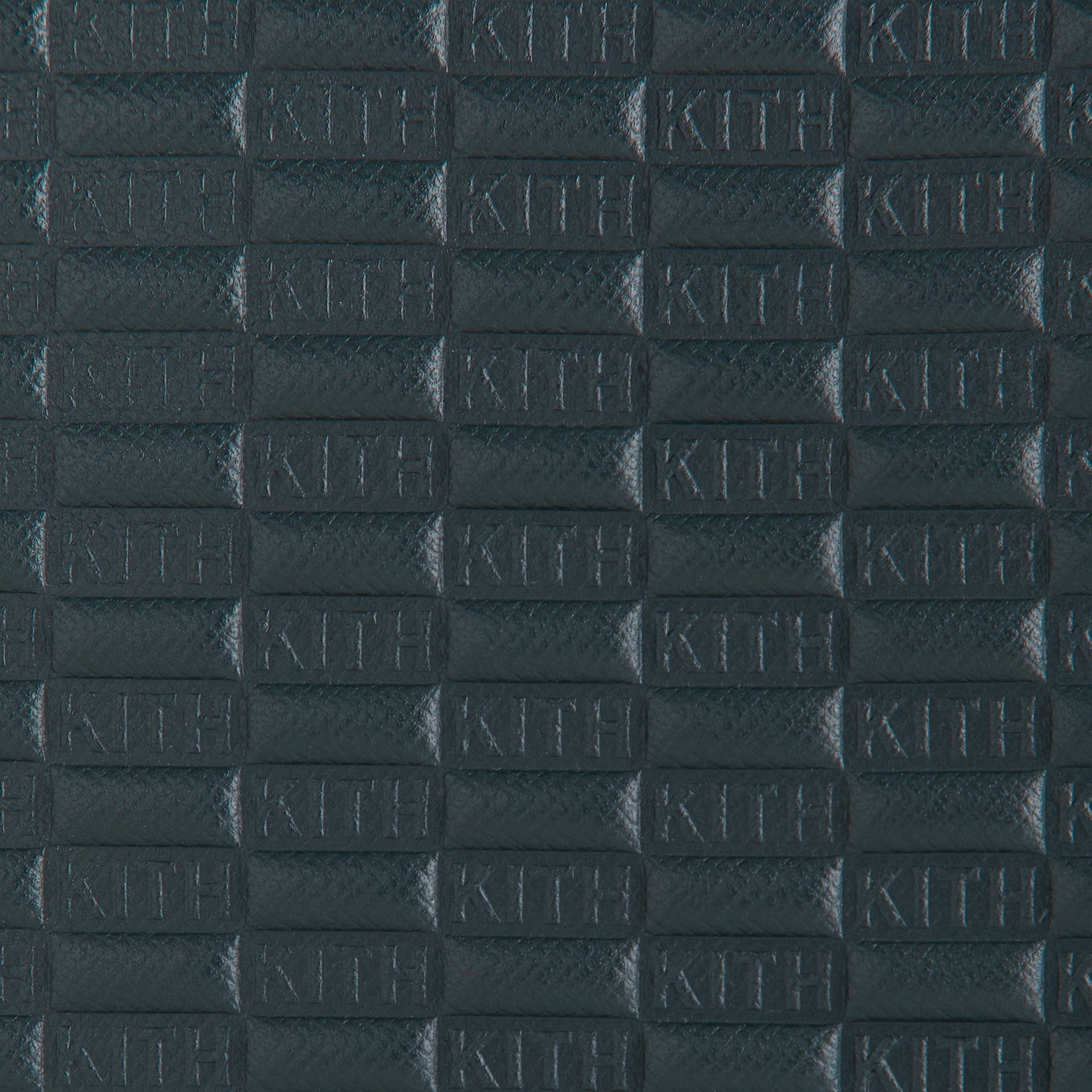 Kith Monogram Leather 11" Tech Case - Stadium