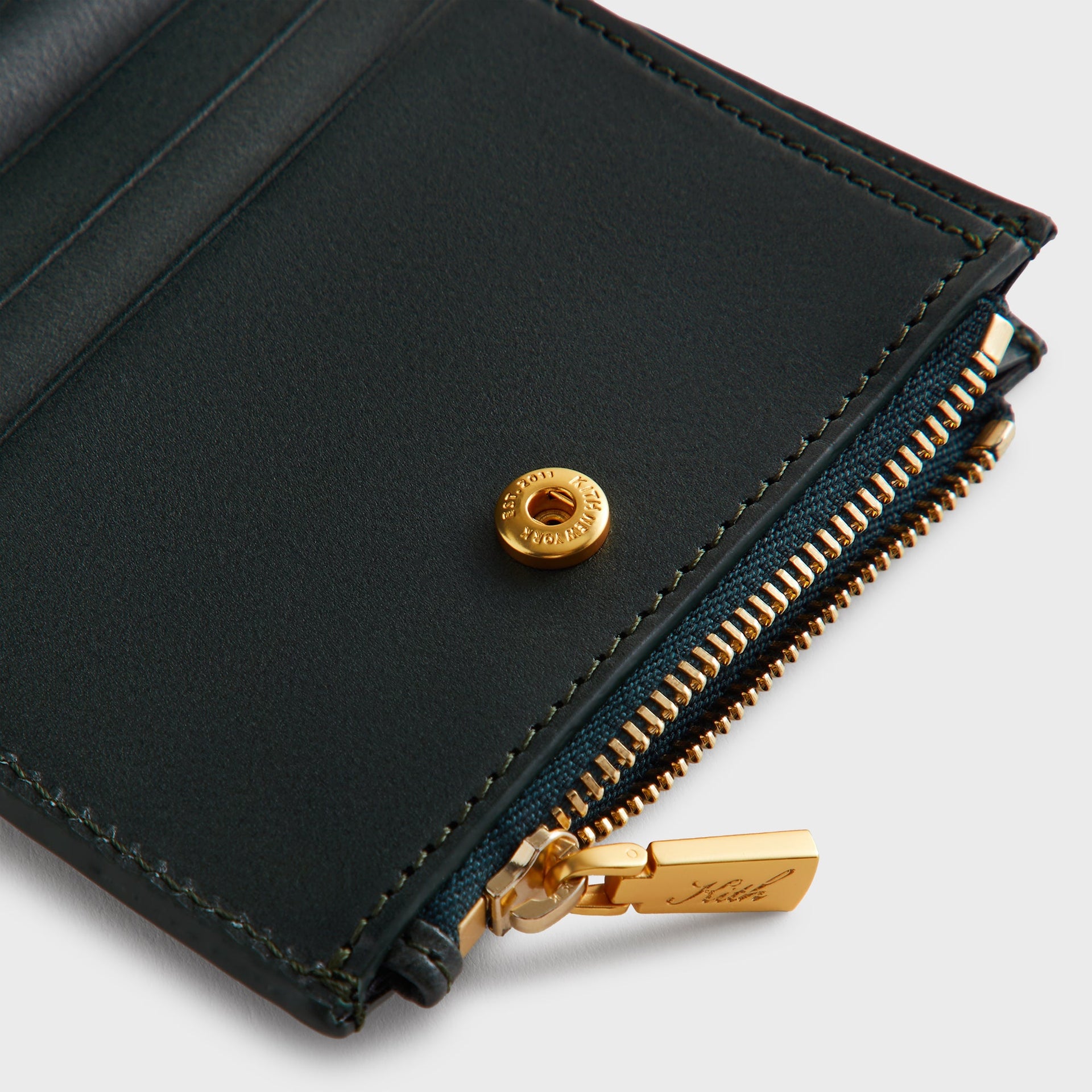 Kithmas Monogram Leather Snap Wallet - Equestrian - PH