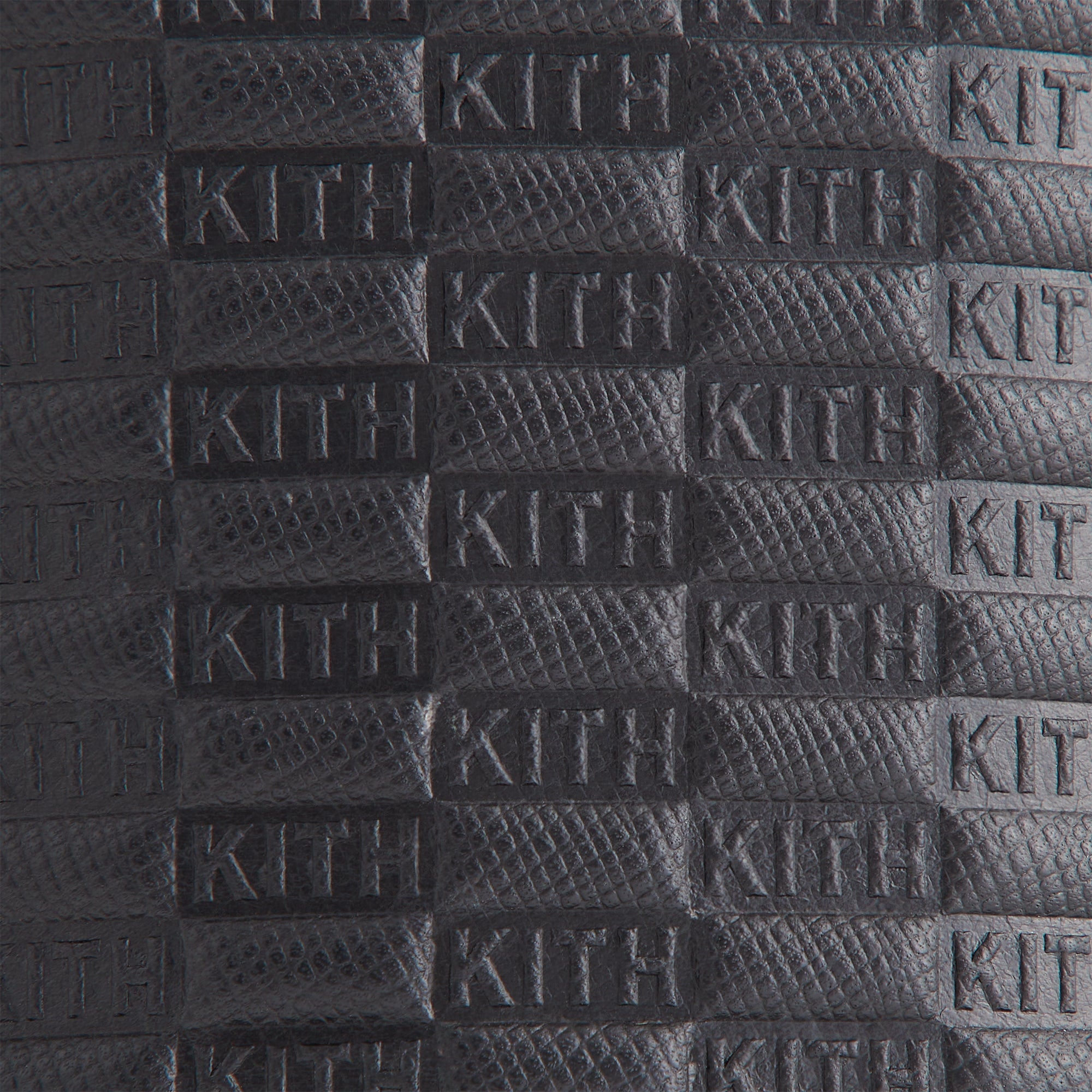 Kith Monogram Saffiano Leather Cigar Case - Black – Kith Canada