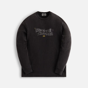 Kith Treats Cravings Vintage Long Sleeve Tee - Black – Kith Canada