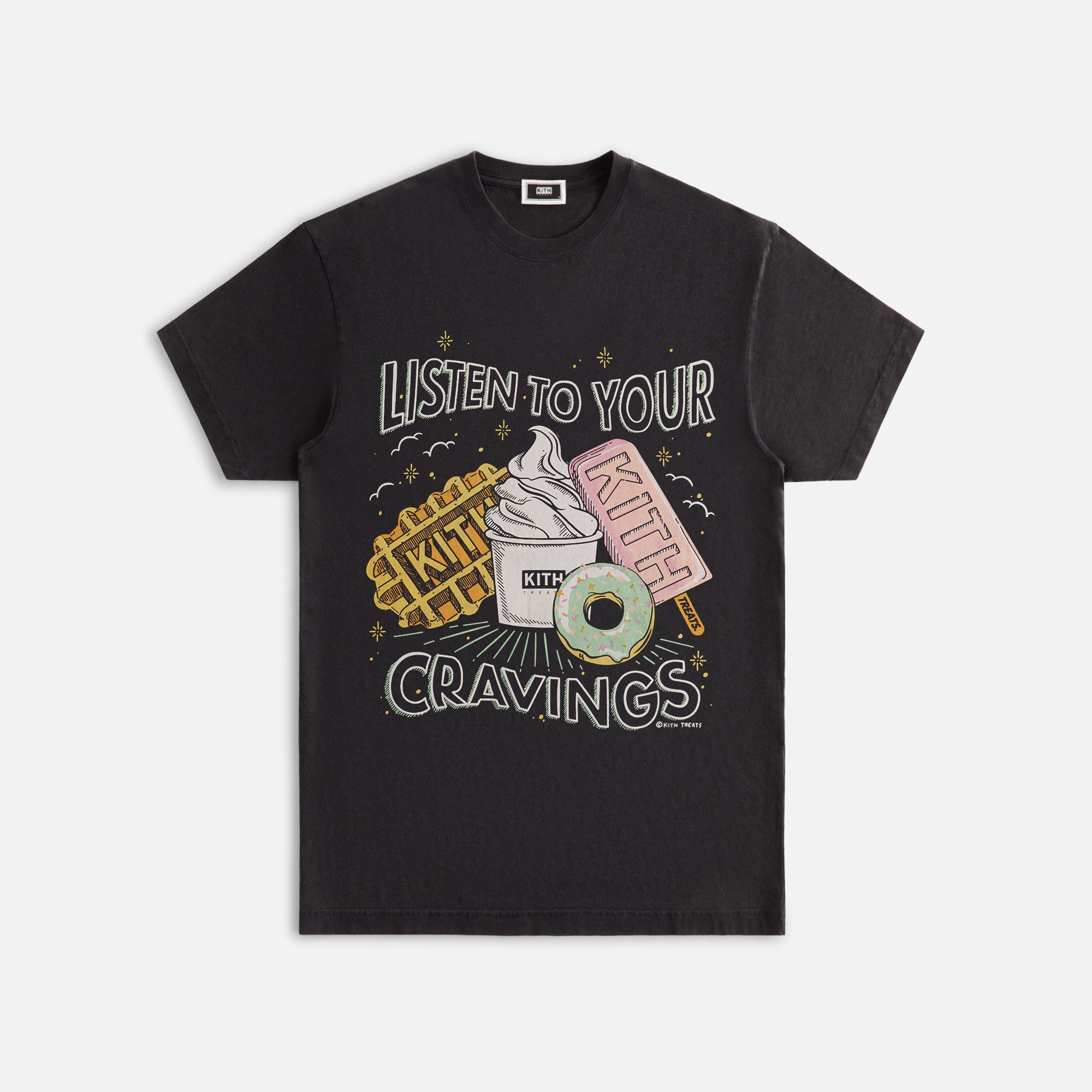 Kith Treats Cravings Vintage Tee - Black – Kith Canada